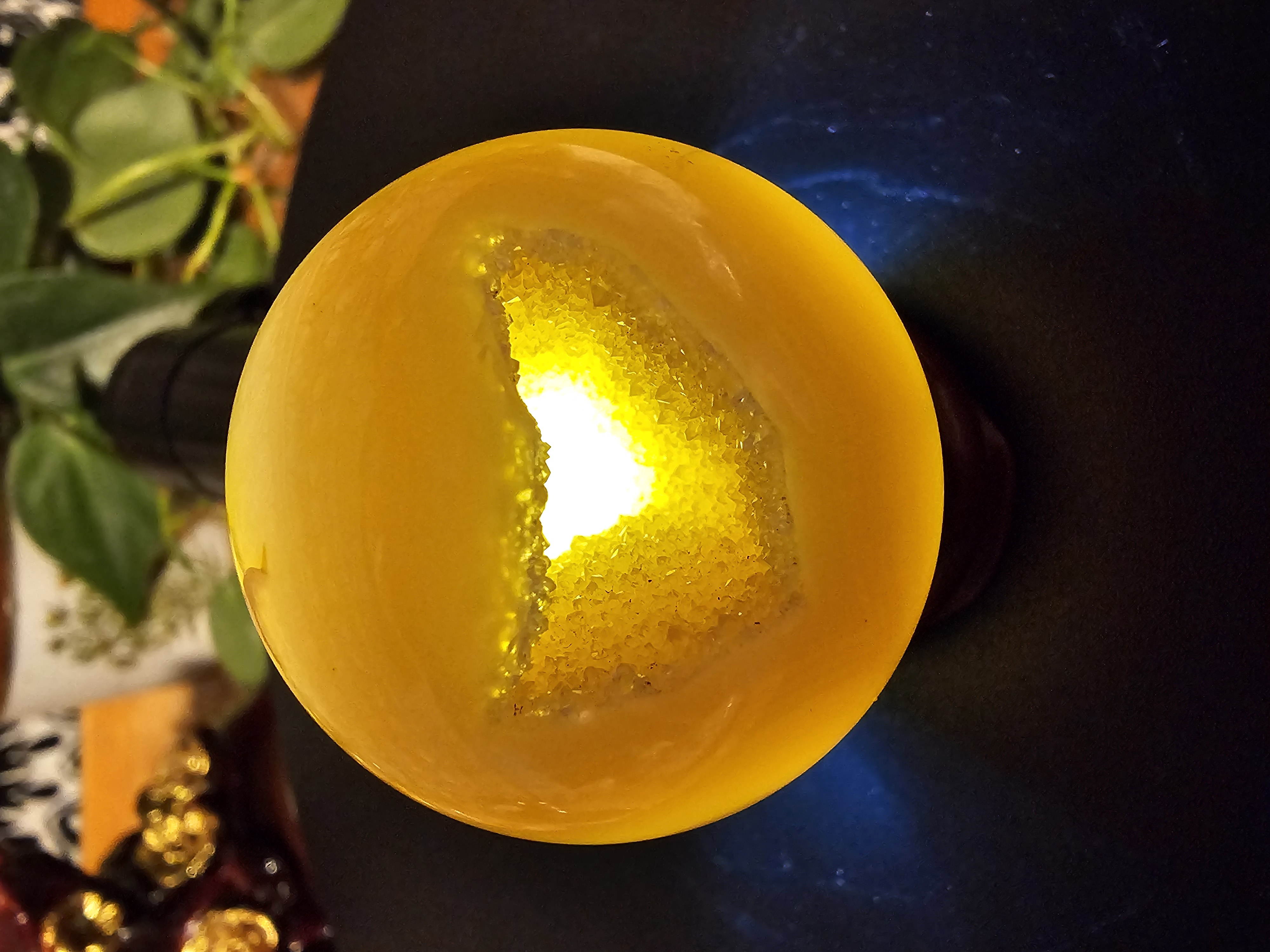 Drusy Agate Smiling Sphere!