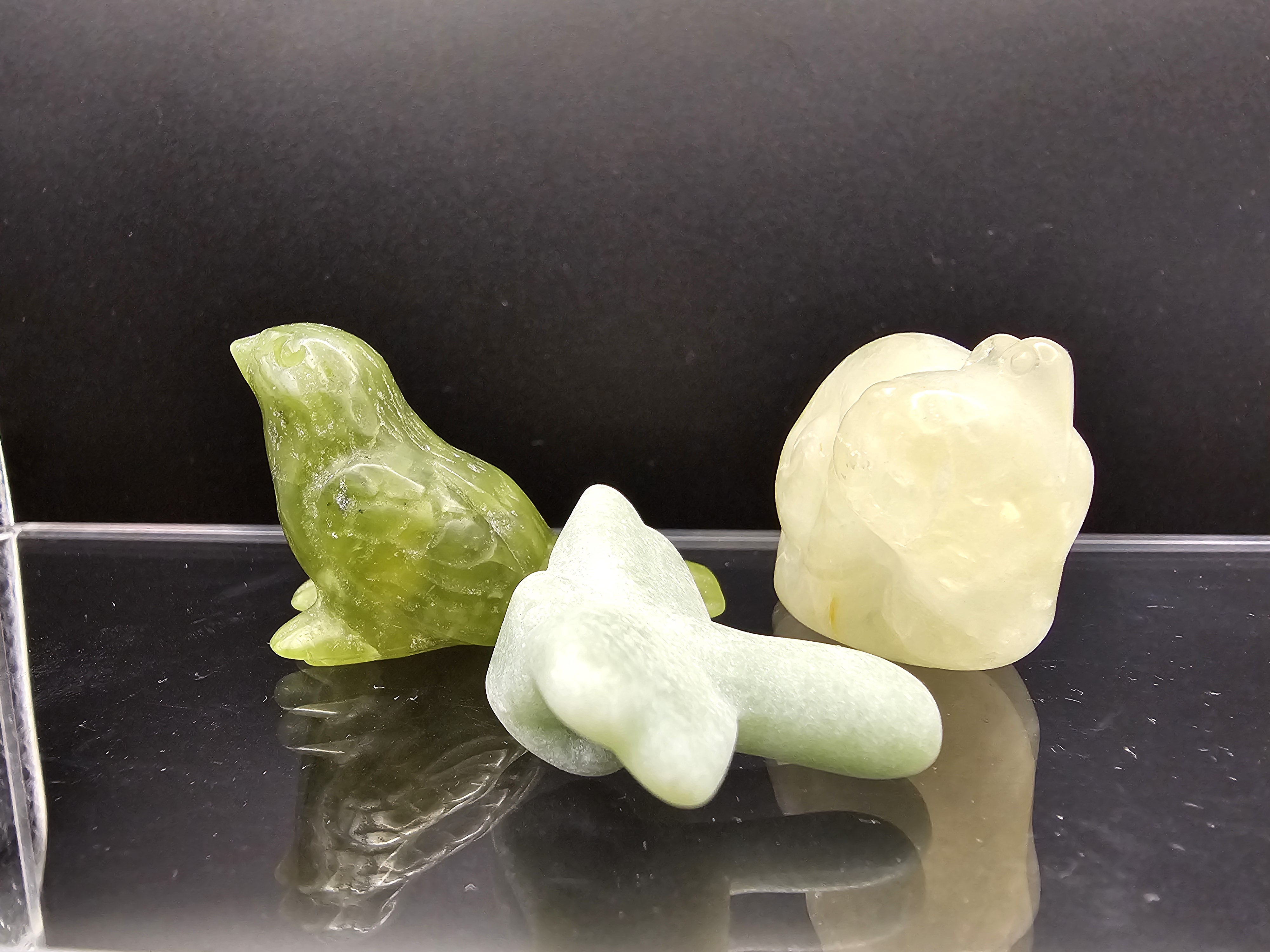 The crystal garden trio