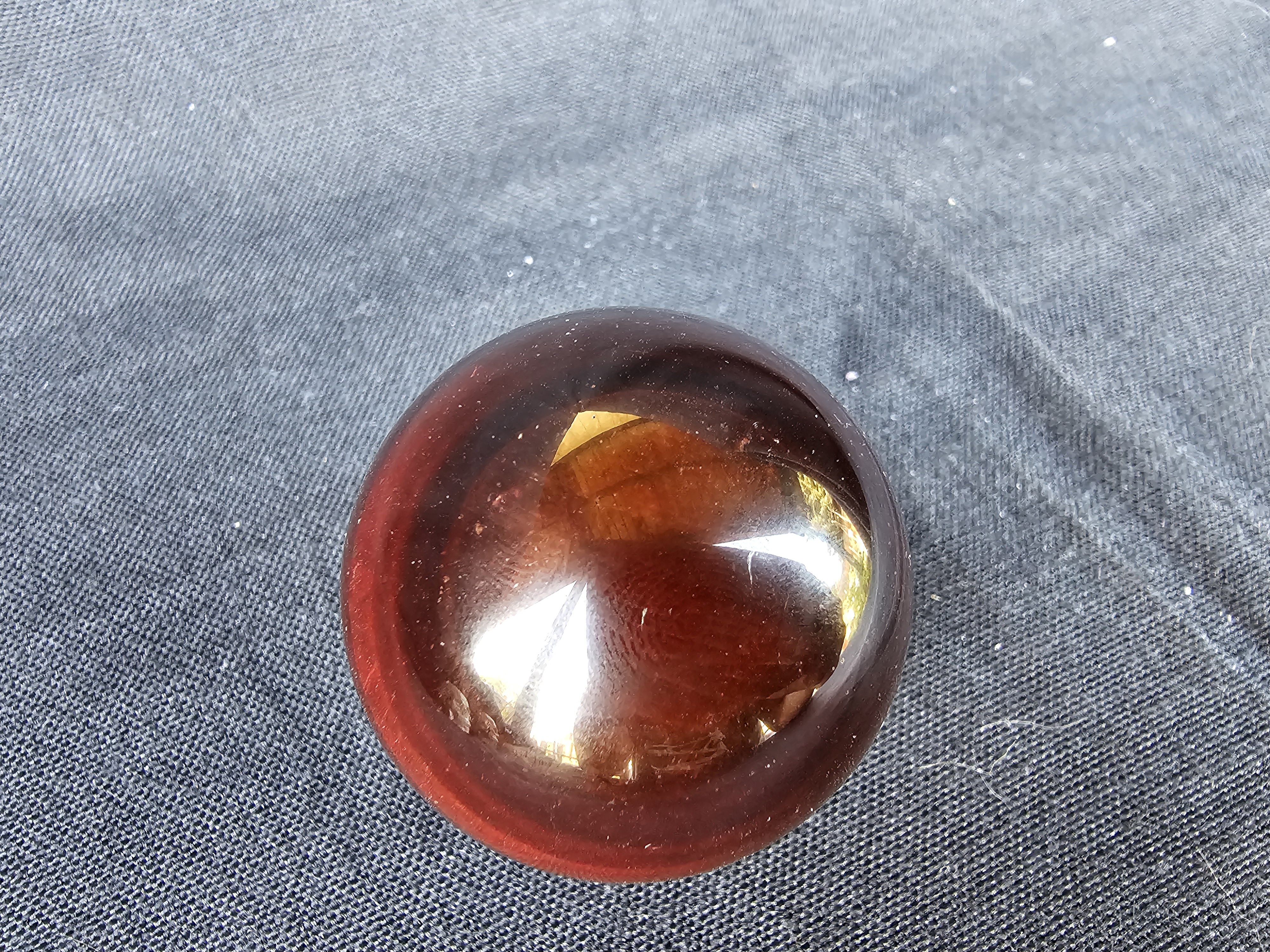 Polished Red Tiger Eye Sphere