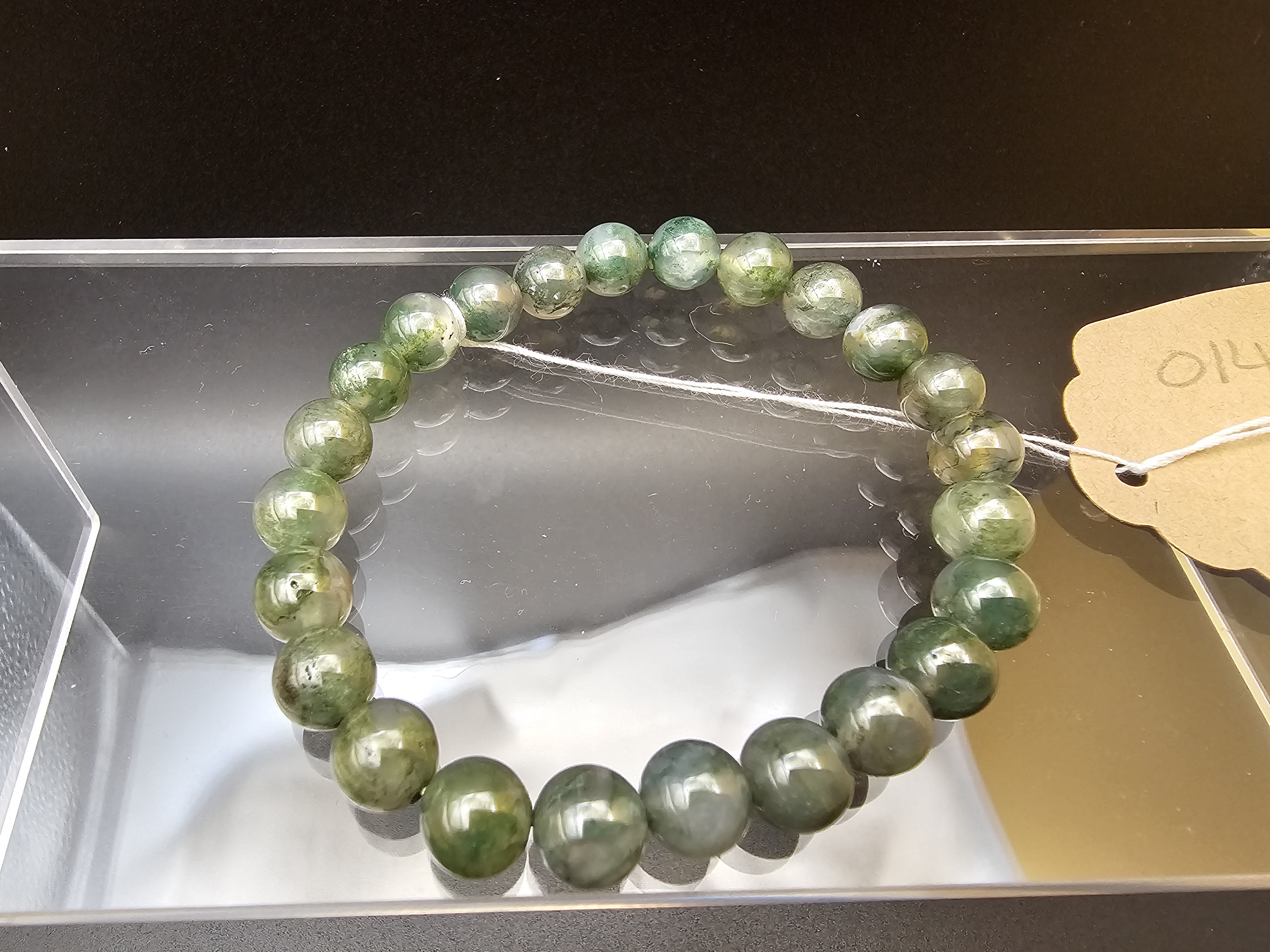 Super Mossy agate bracelet