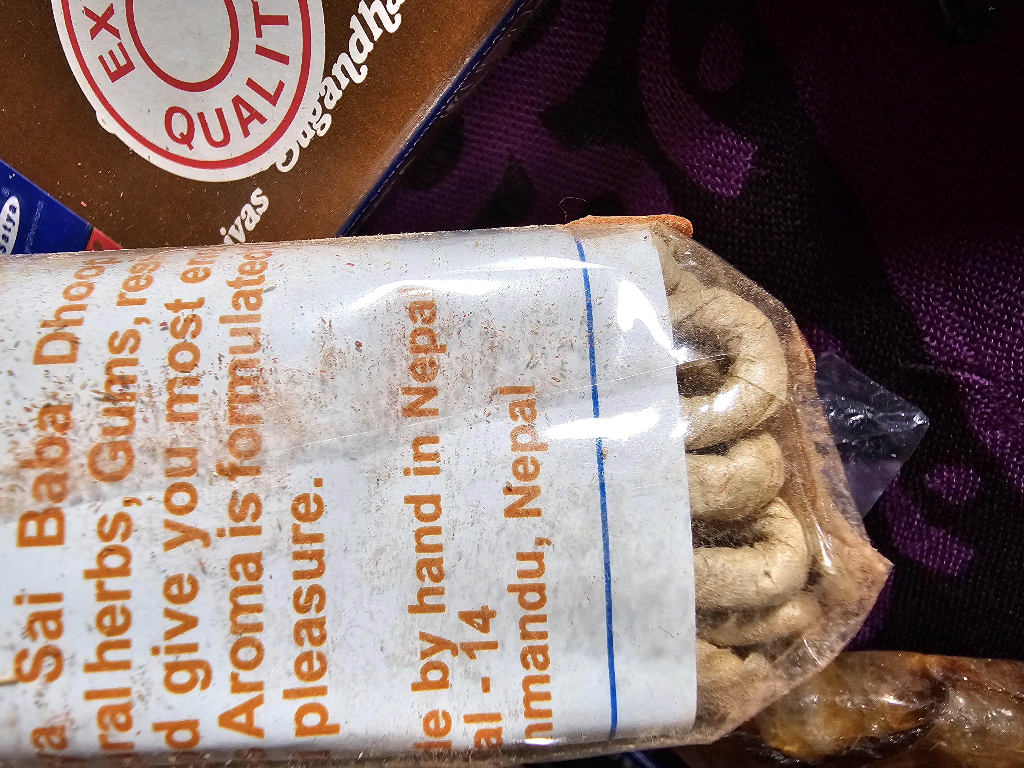 Nag Champa Tibetan Rope Incense 45 Ropes