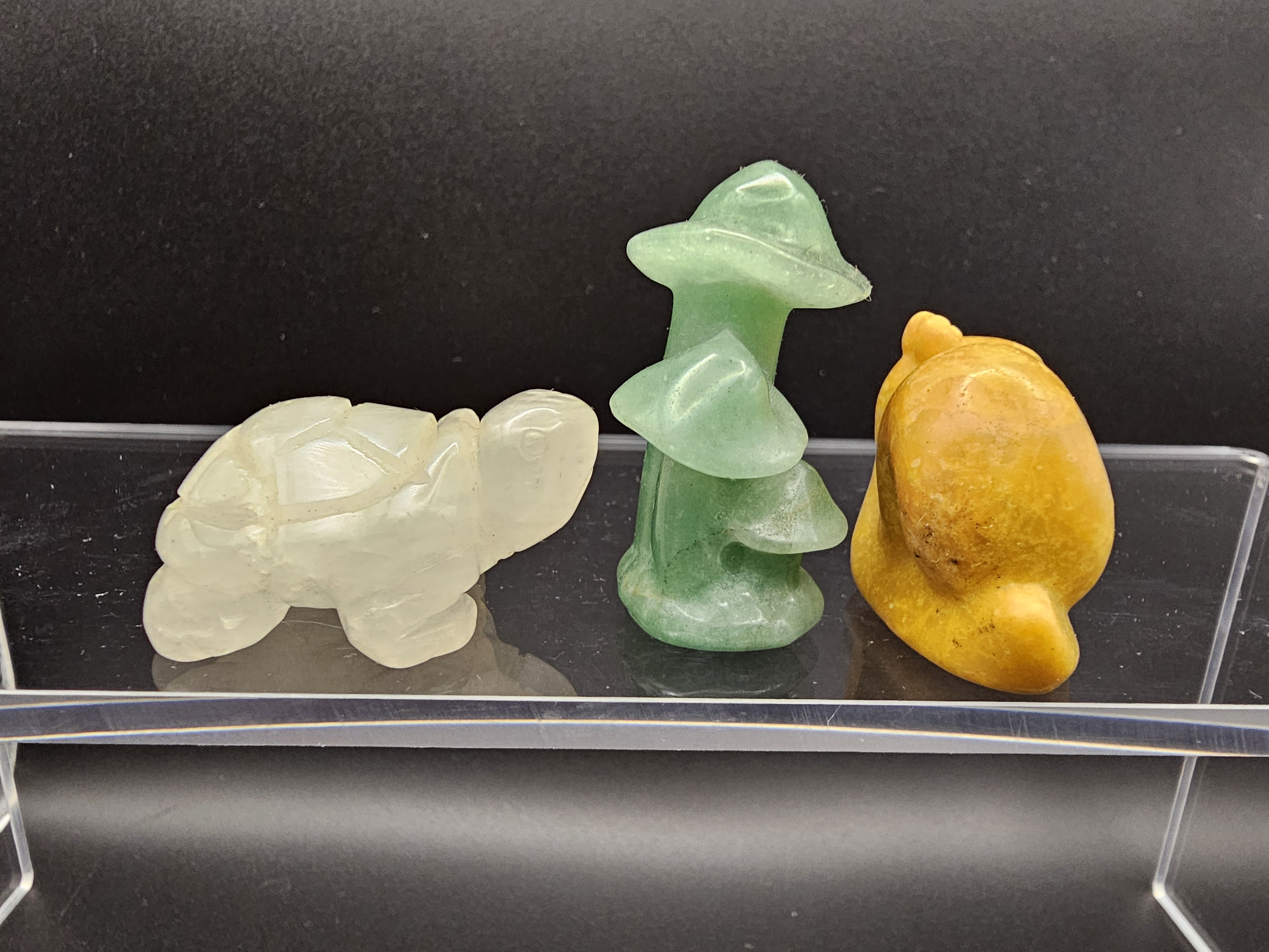 The crystal garden trio