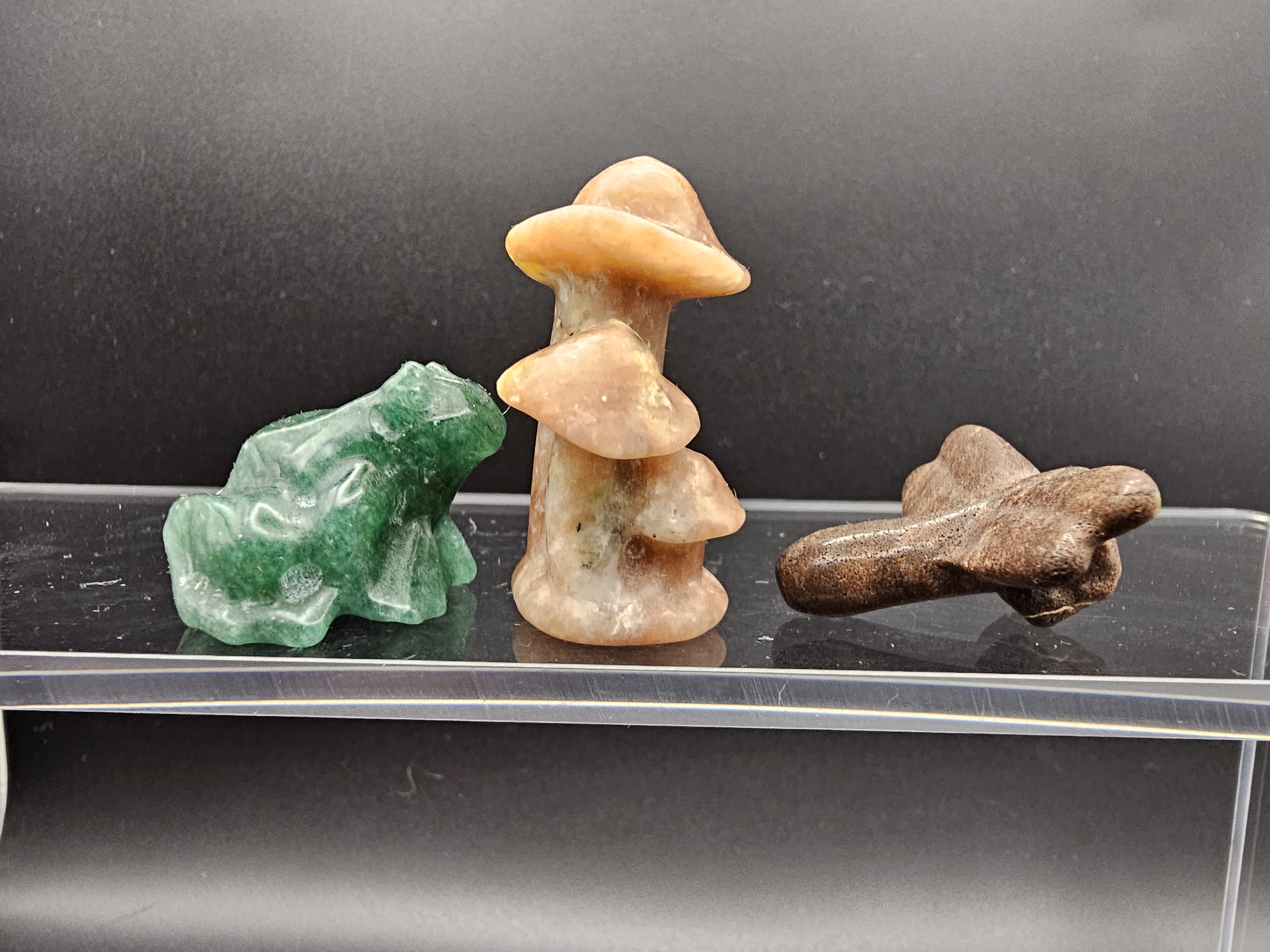 The crystal garden trio