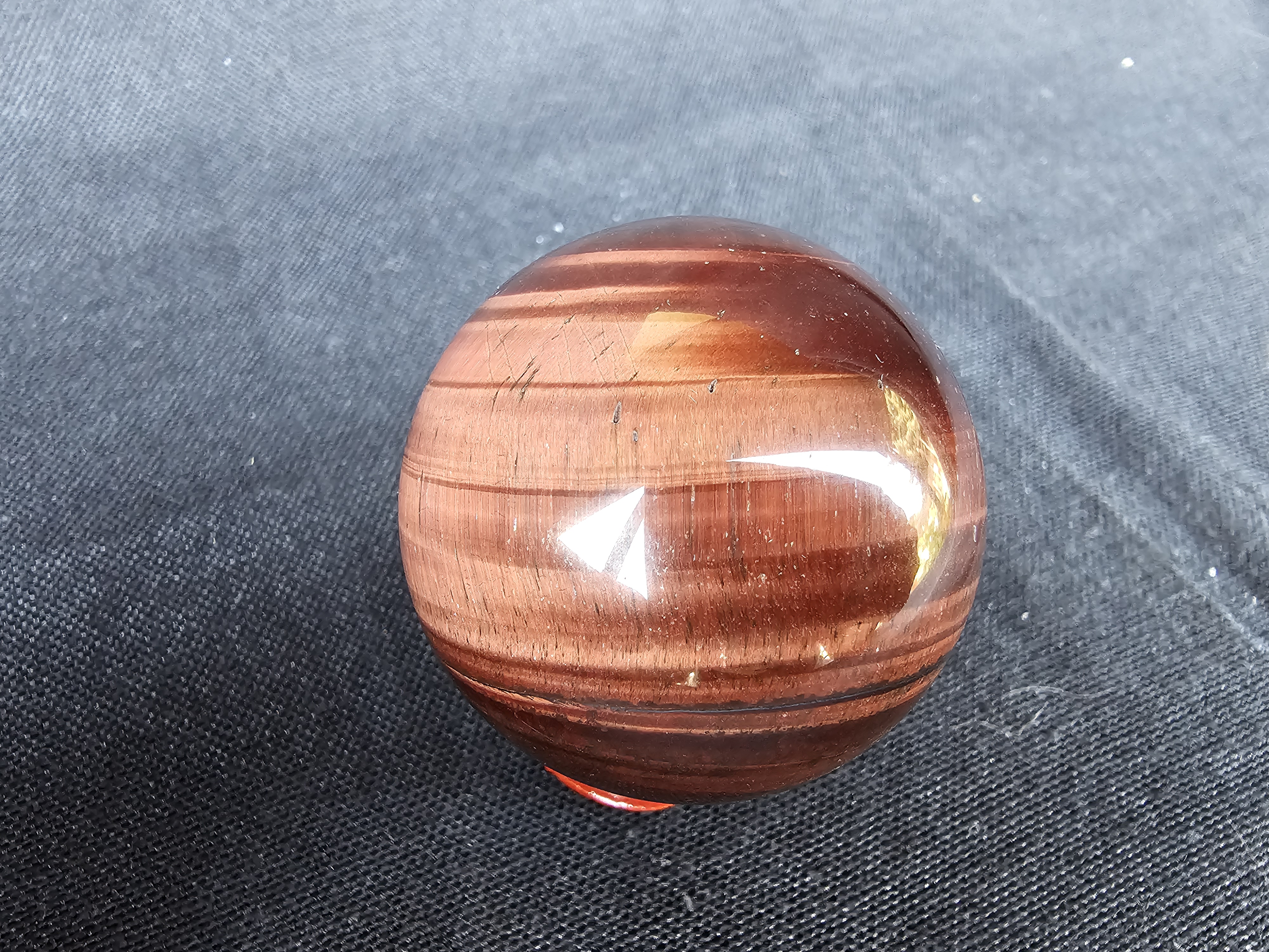 Polished Red Tiger Eye Sphere