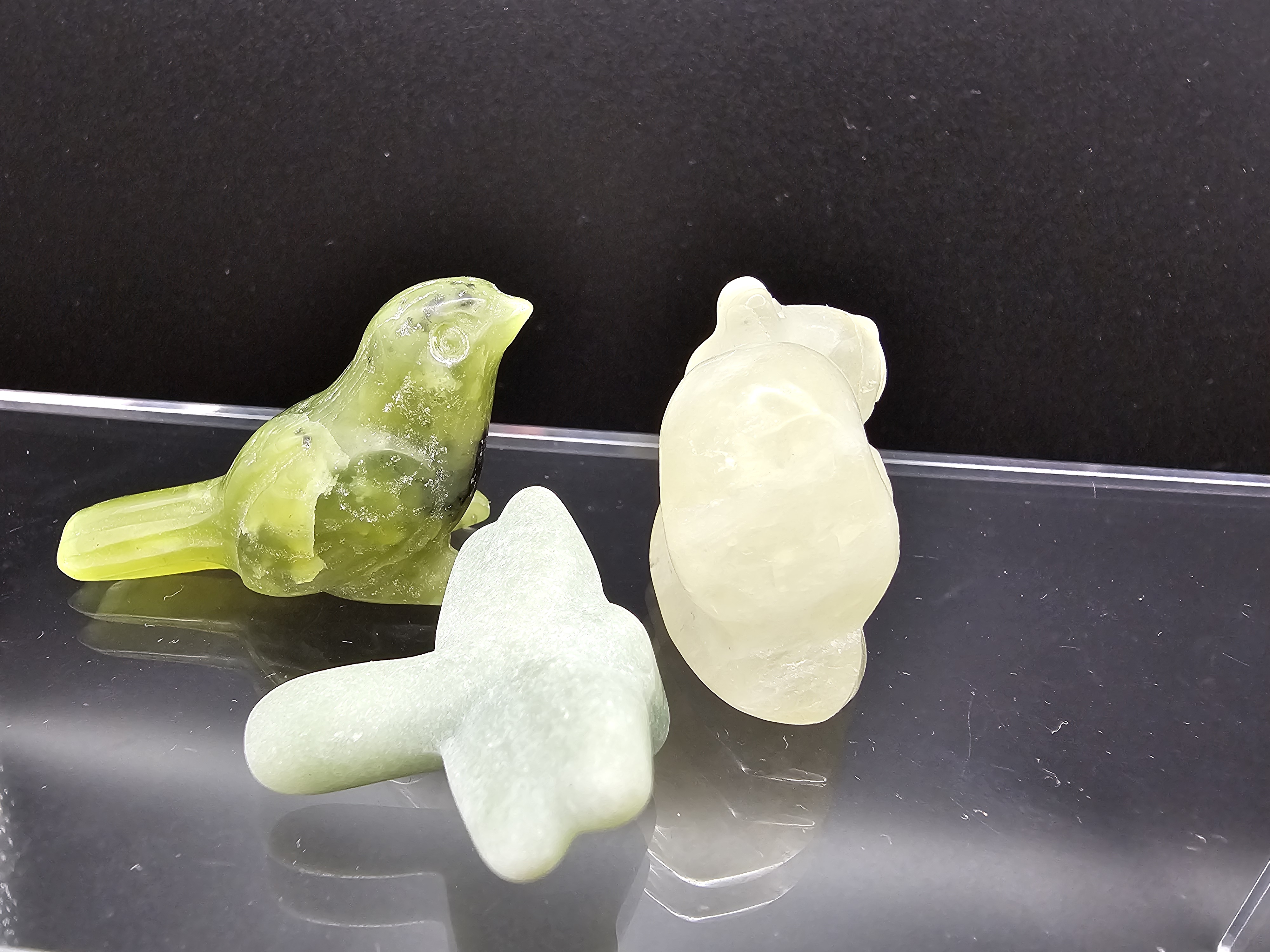 The crystal garden trio
