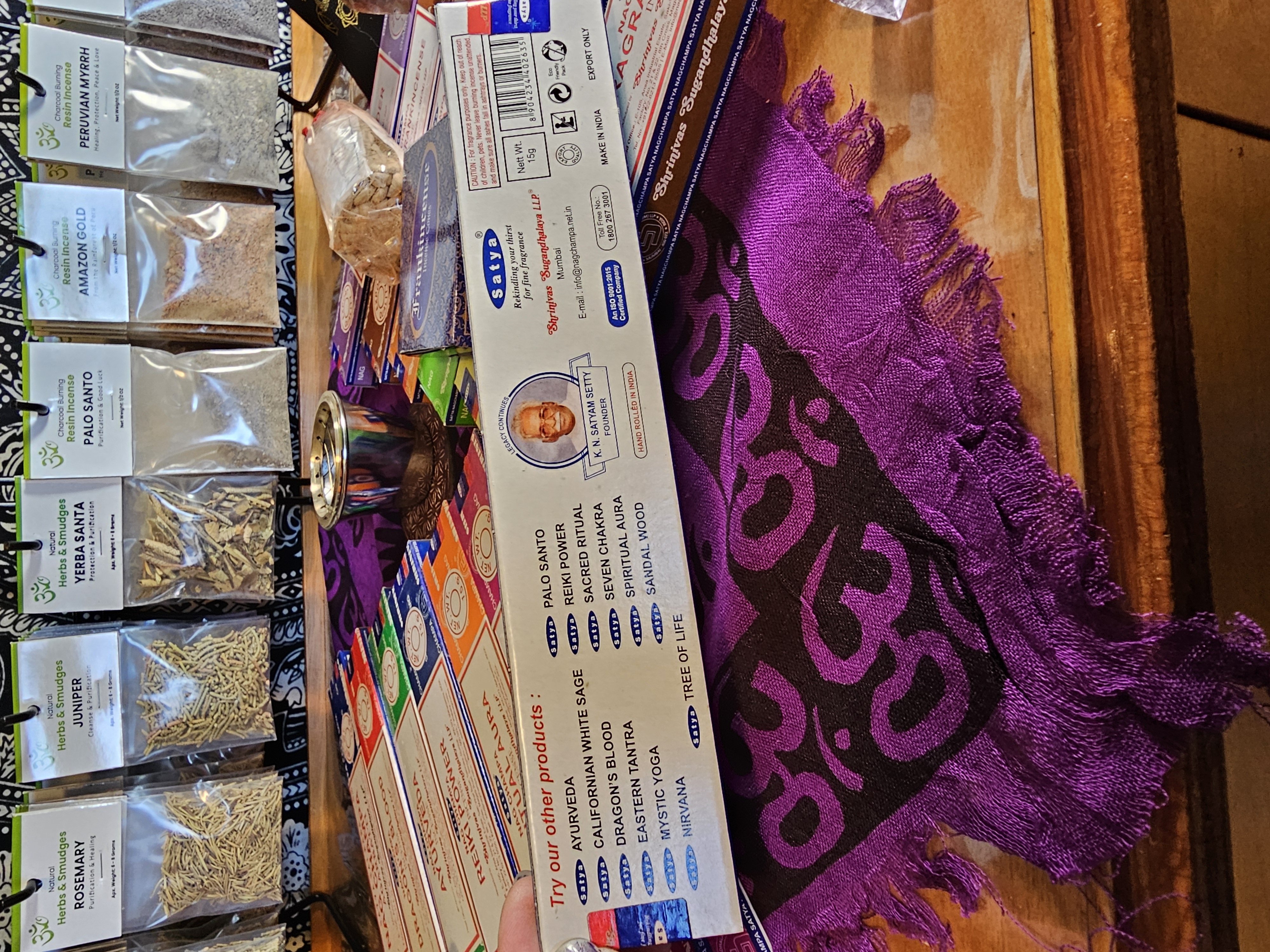 Satya Spiritual Aura Stick Incense