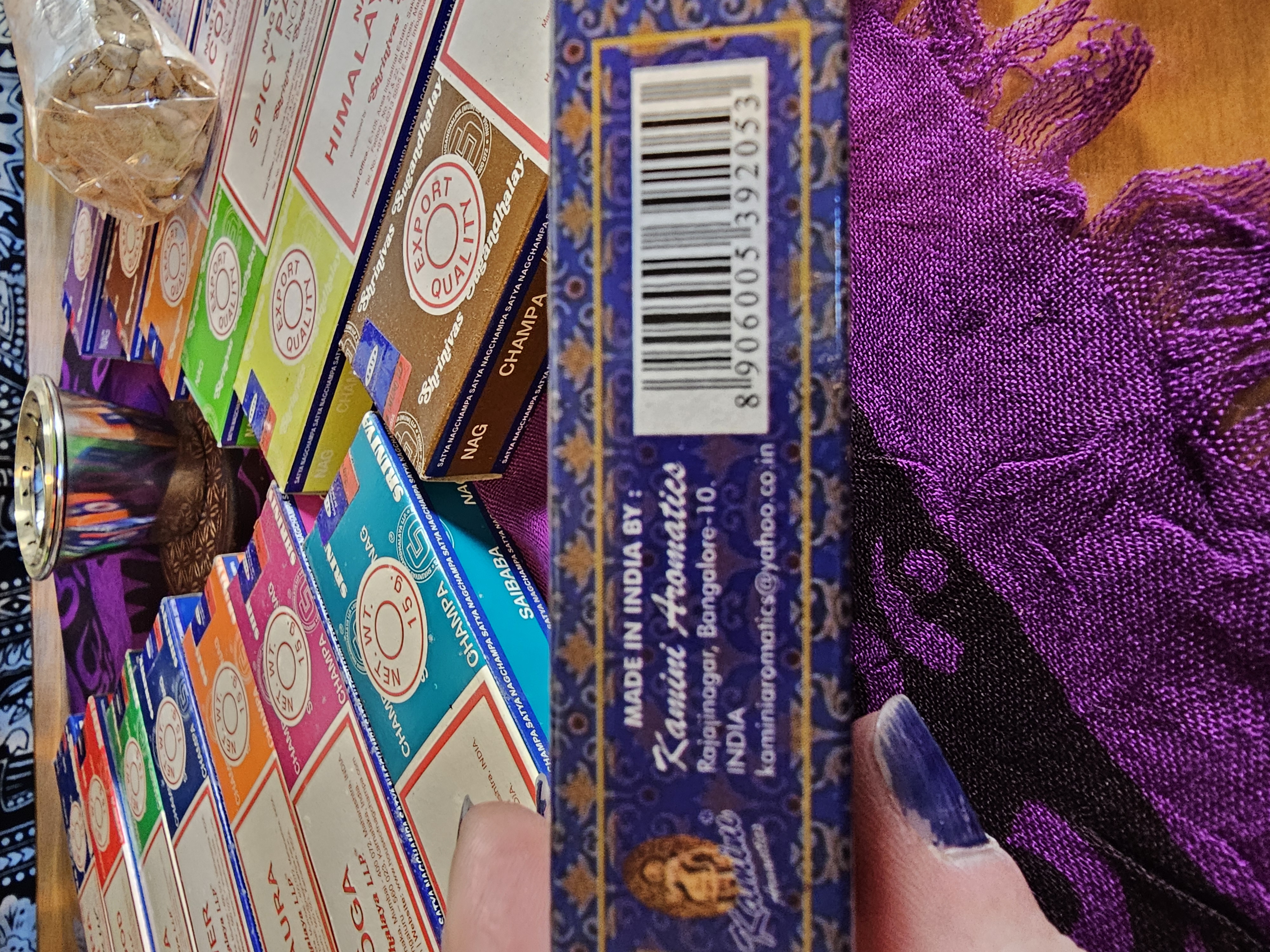 Kamini Frankincense Incense Cones 