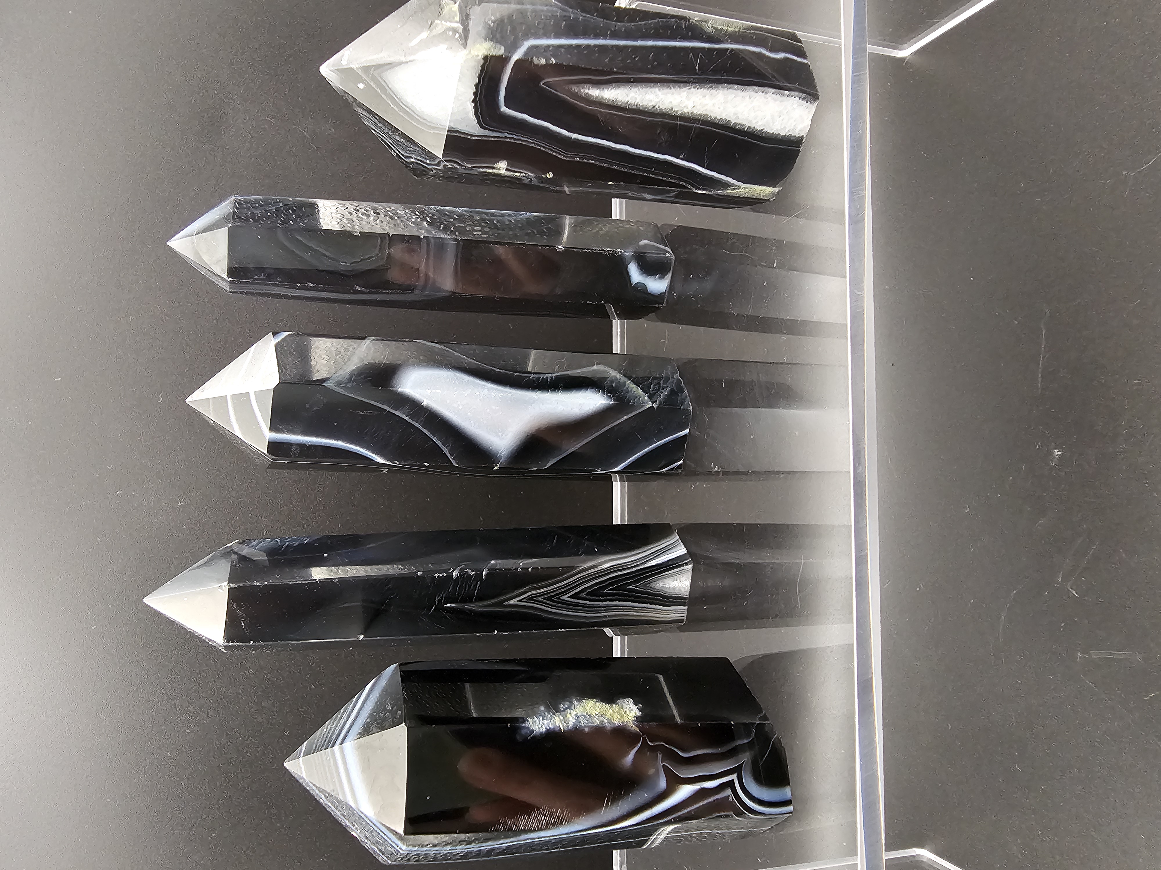 Buy 2, get 3 Black Sardonyx Tower Set