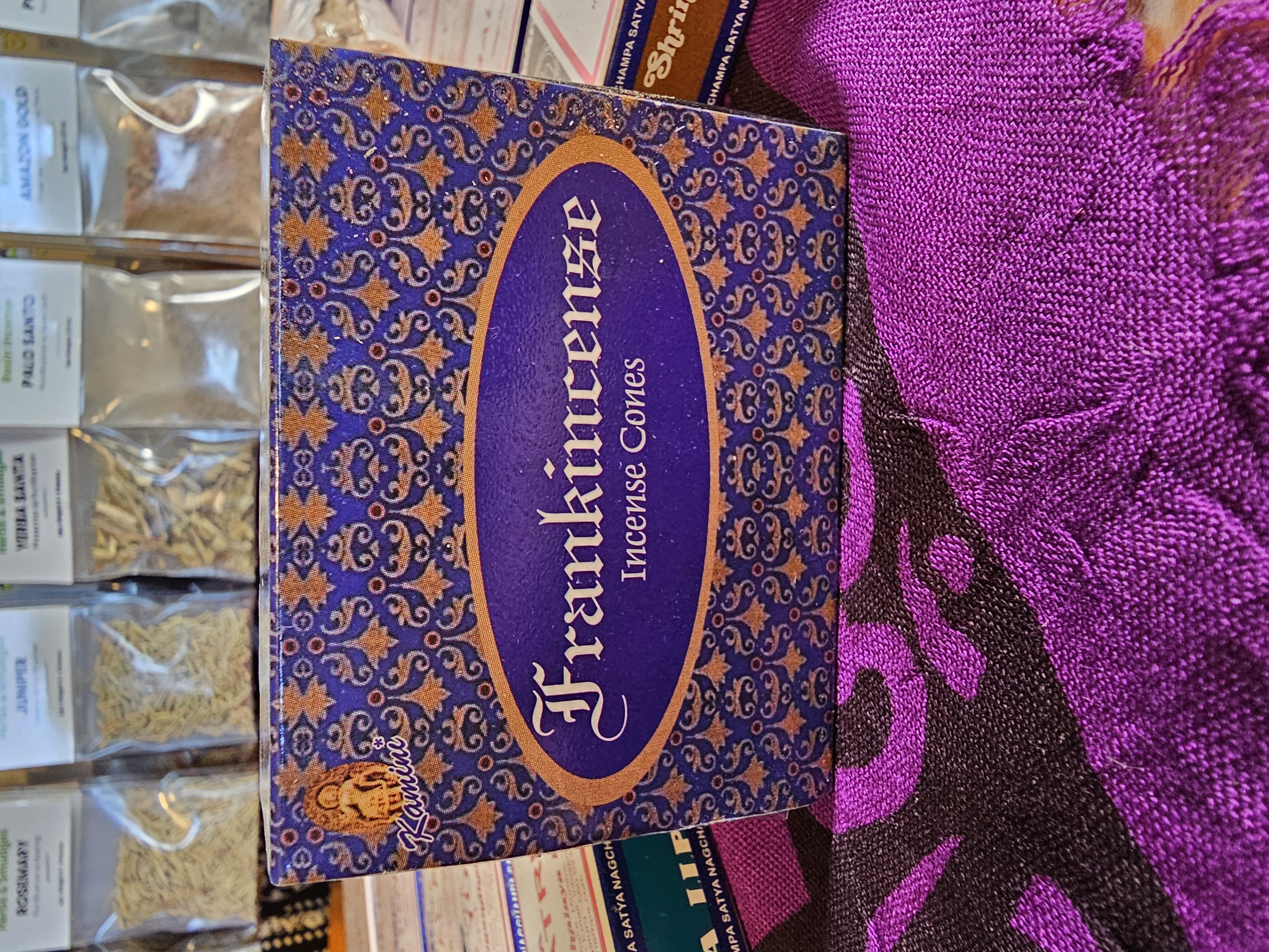 Kamini Frankincense Incense Cones 