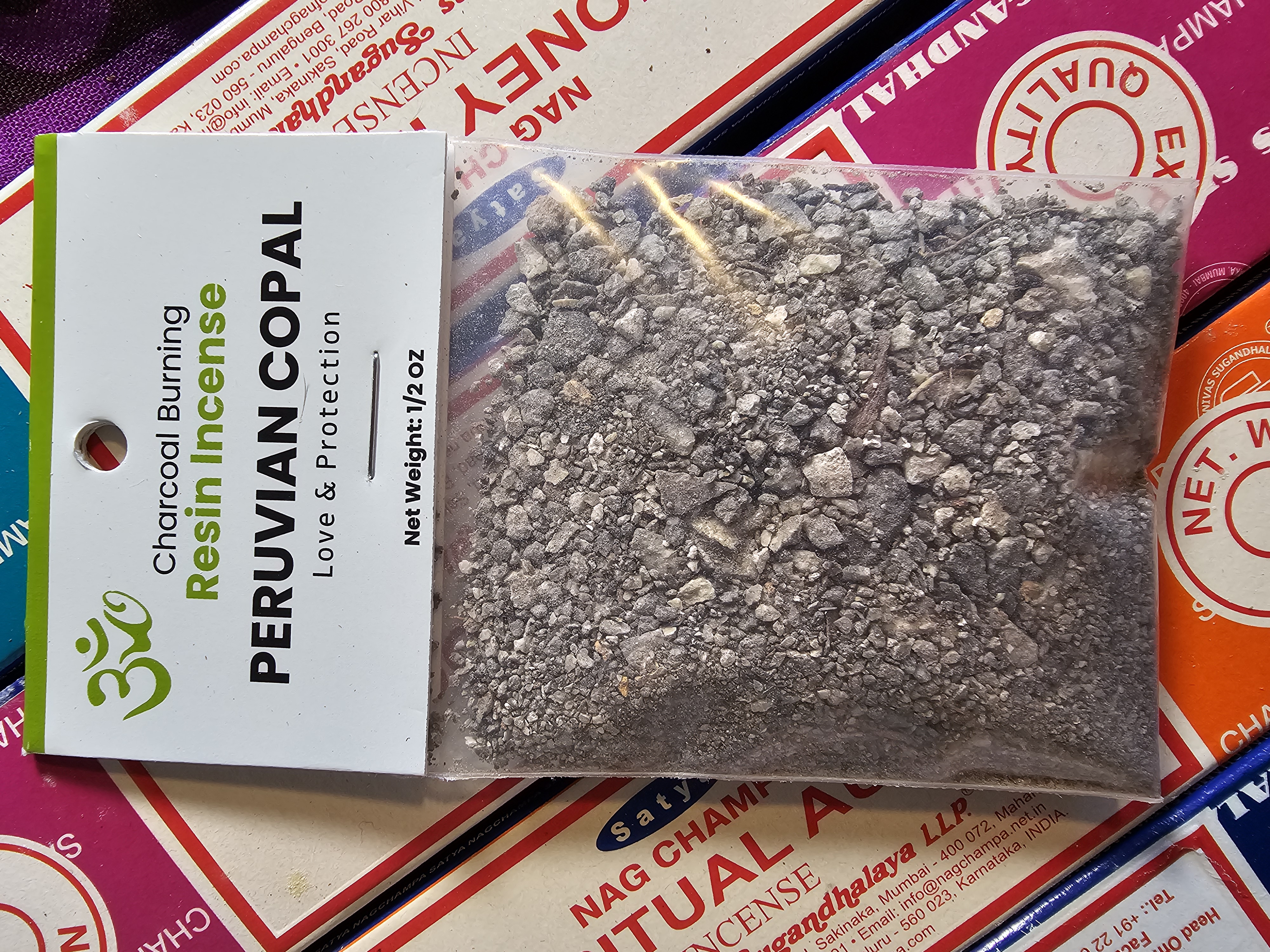 Peruvian Black Copal