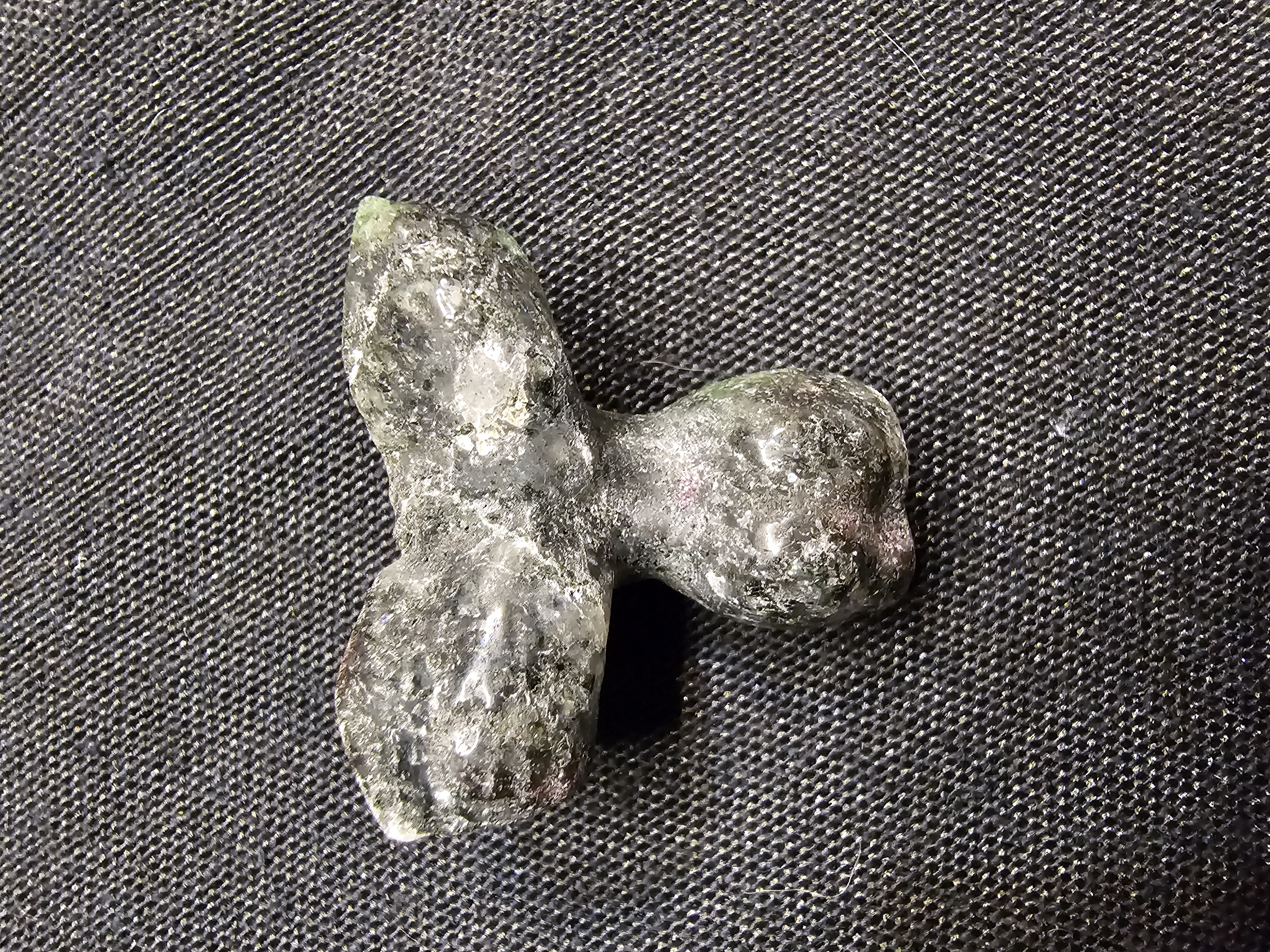 Ruby Zoisite miniature Faery lady body carving