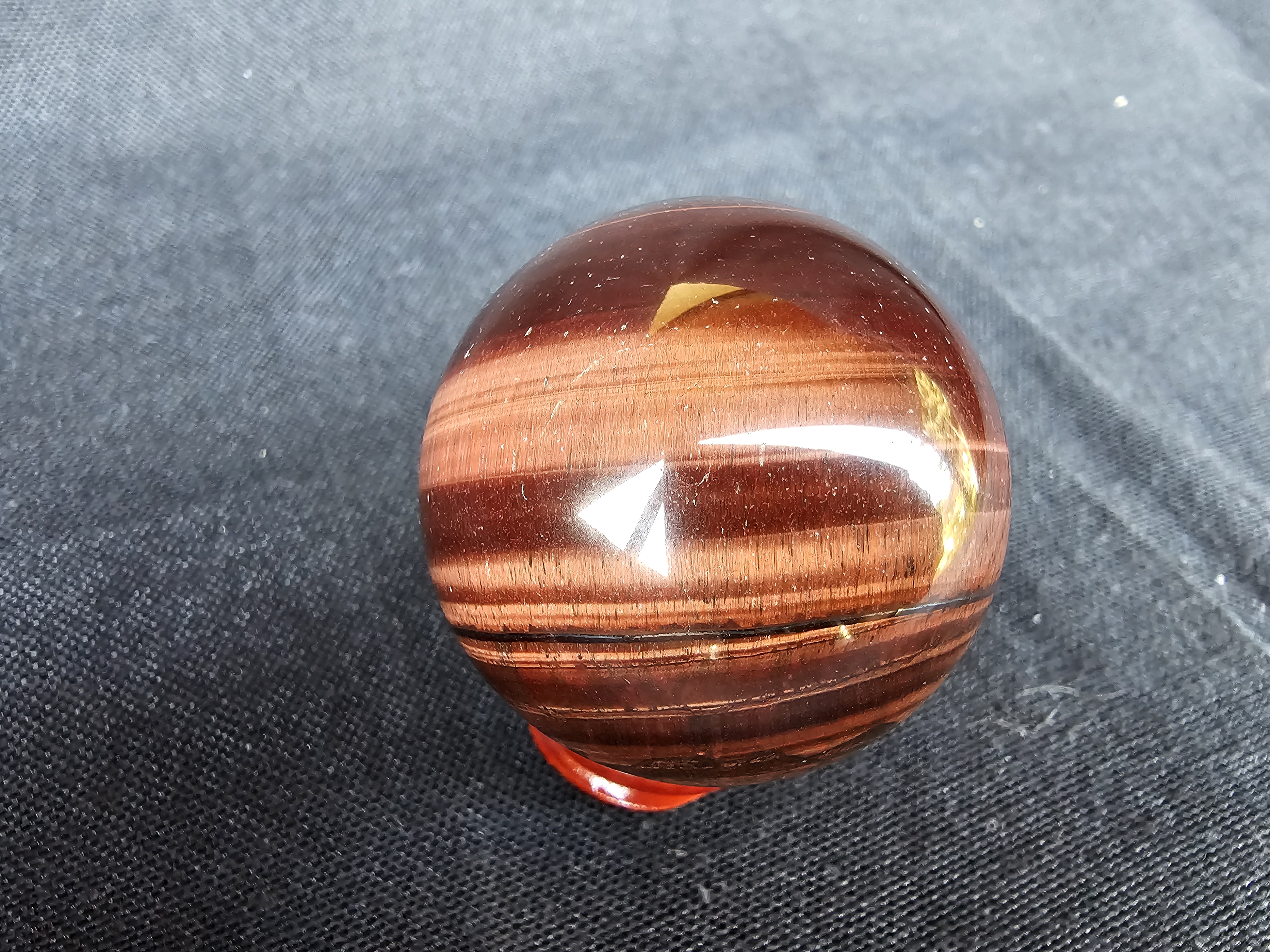 Polished Red Tiger Eye Sphere