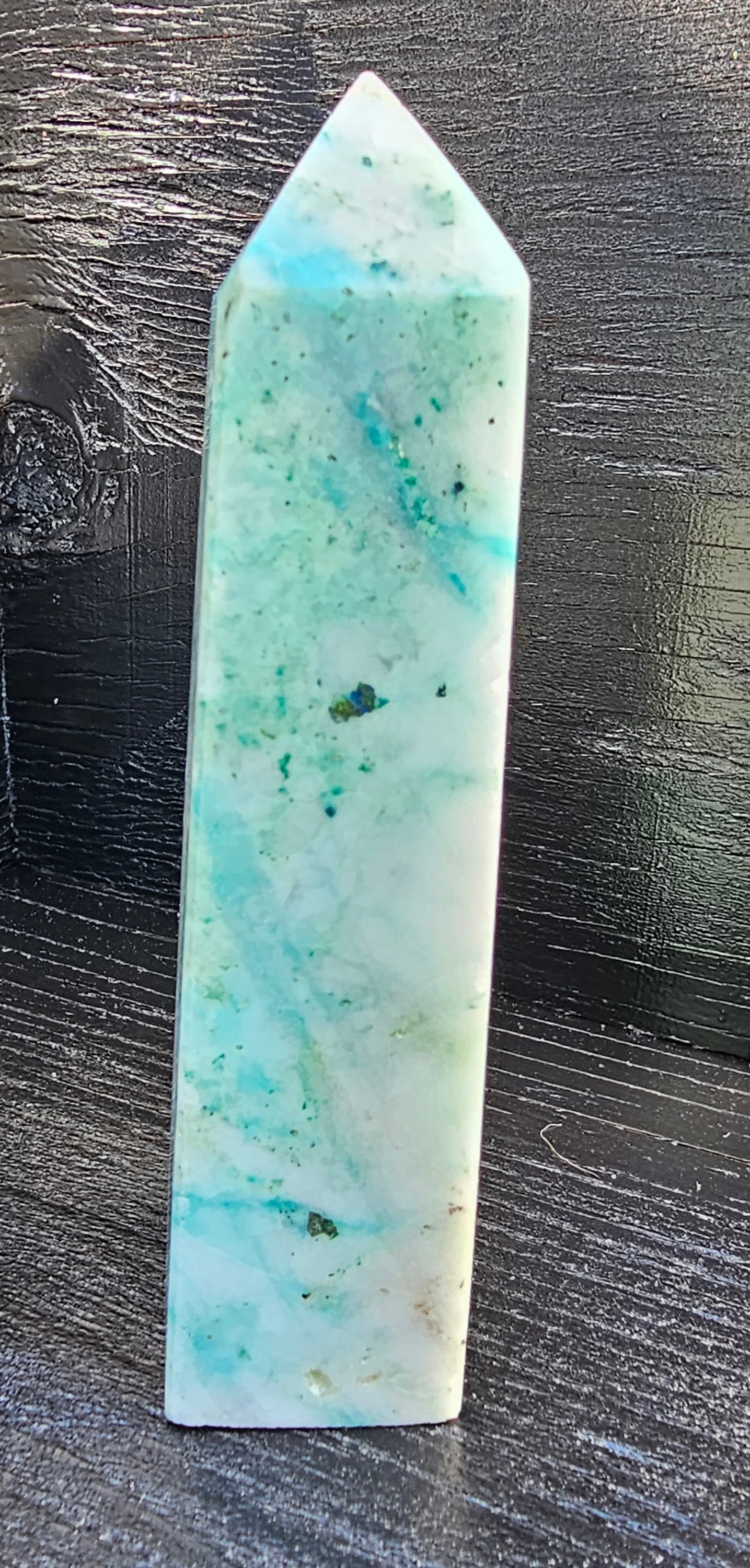 Phoenix Chrysocolla Obelisk 