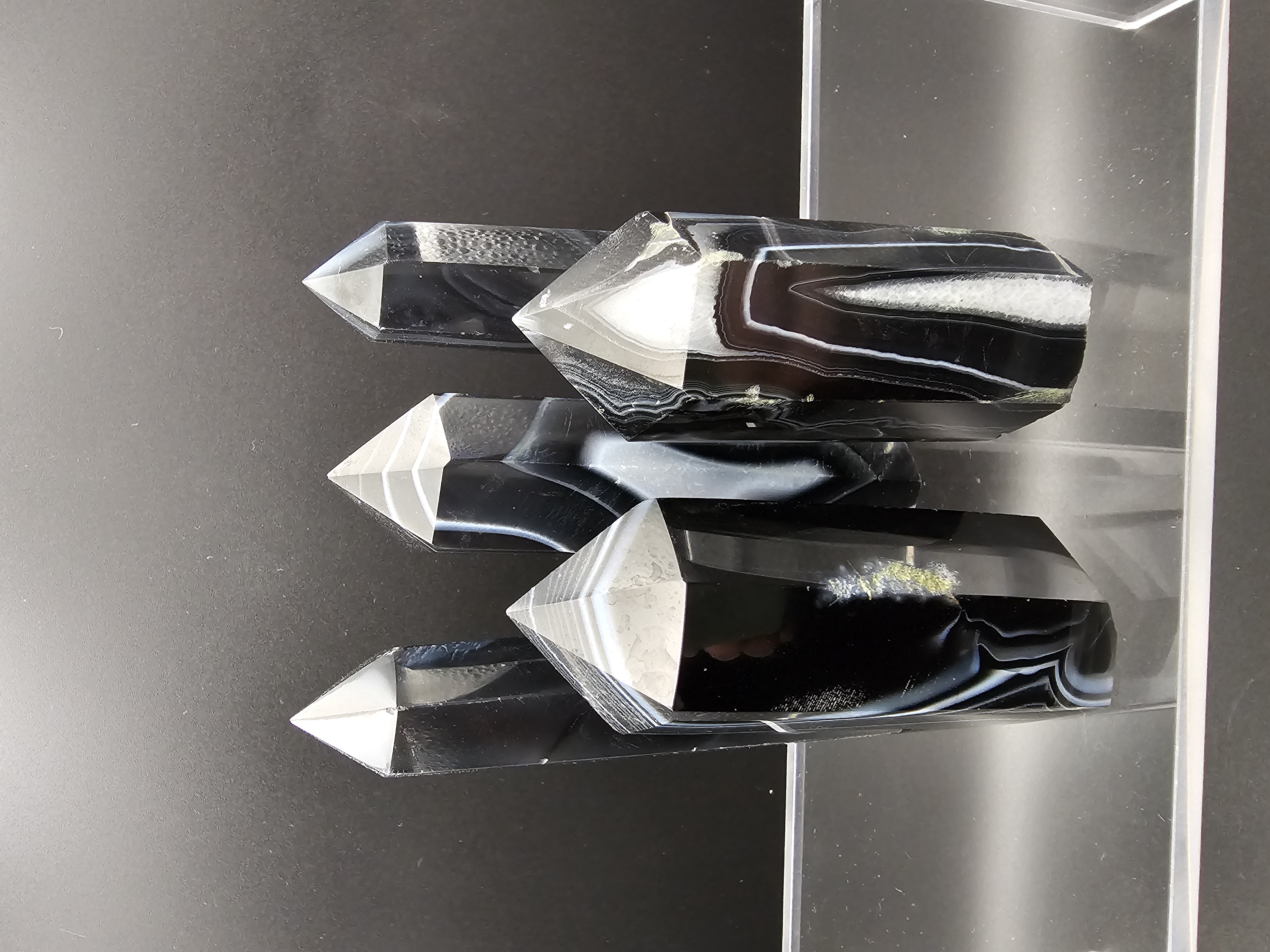 Buy 2, get 3 Black Sardonyx Tower Set