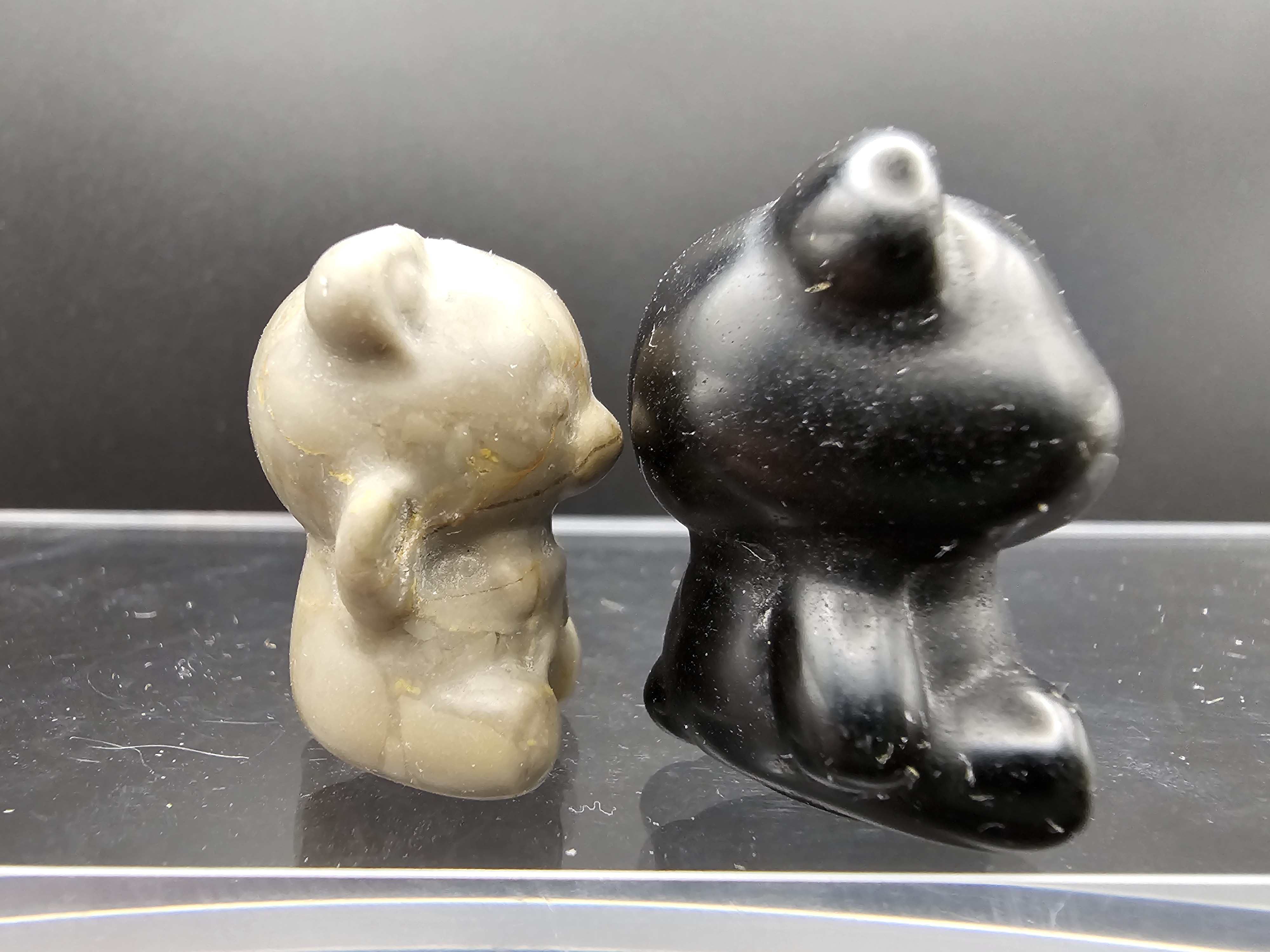 Crystal Teddy Bears. 