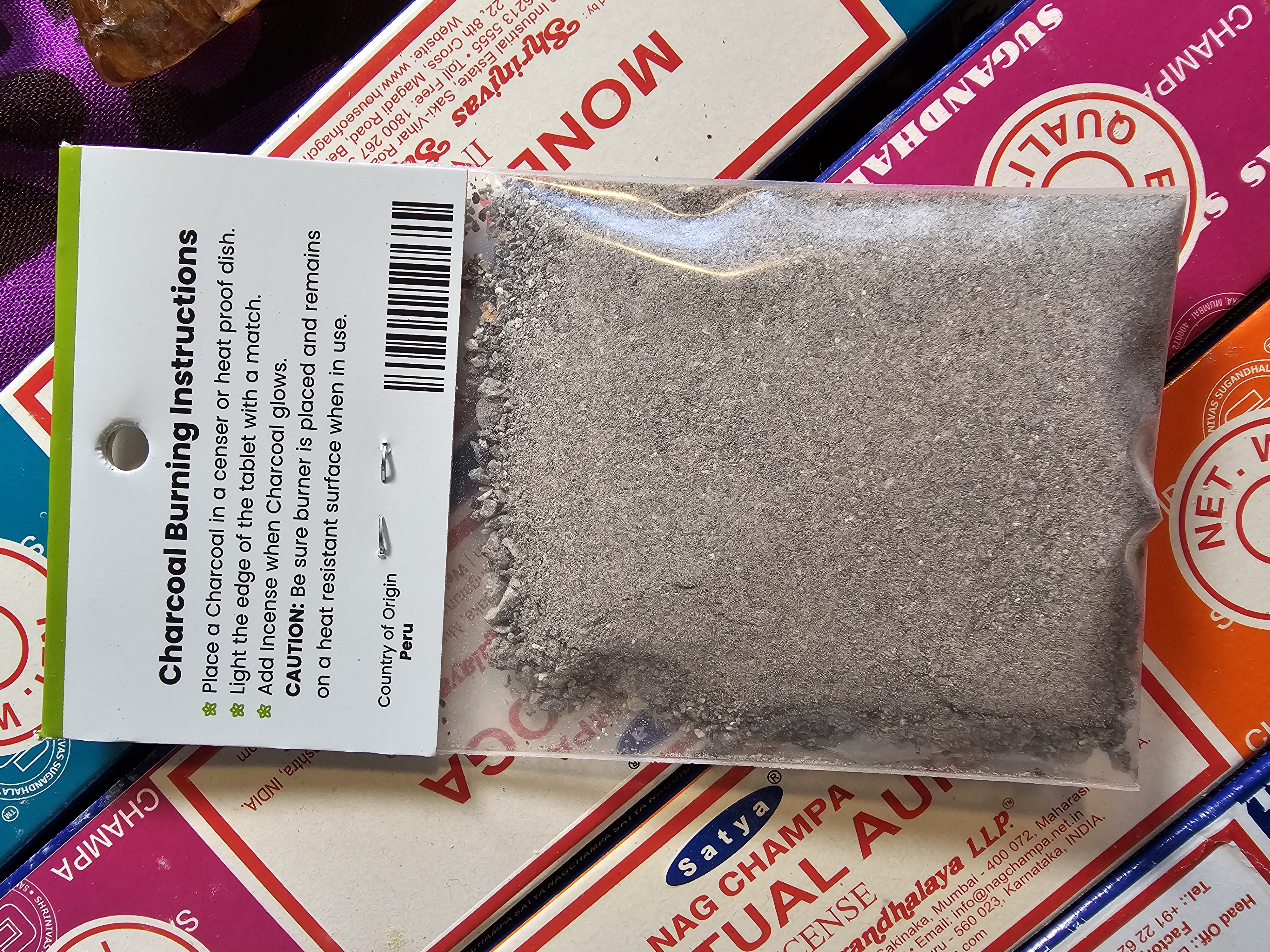 Peruvian Black Copal