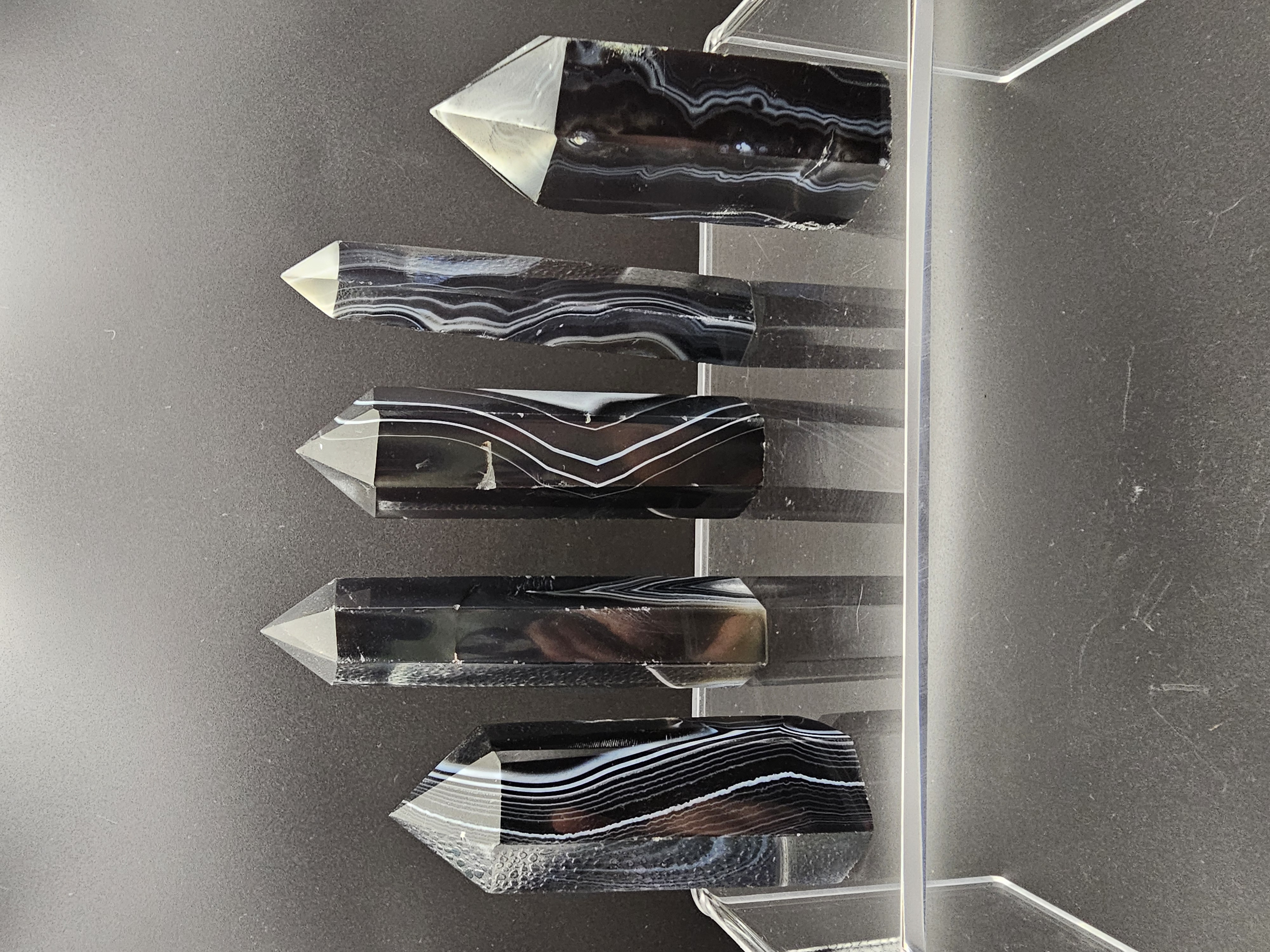 Buy 2, get 3 Black Sardonyx Tower Set