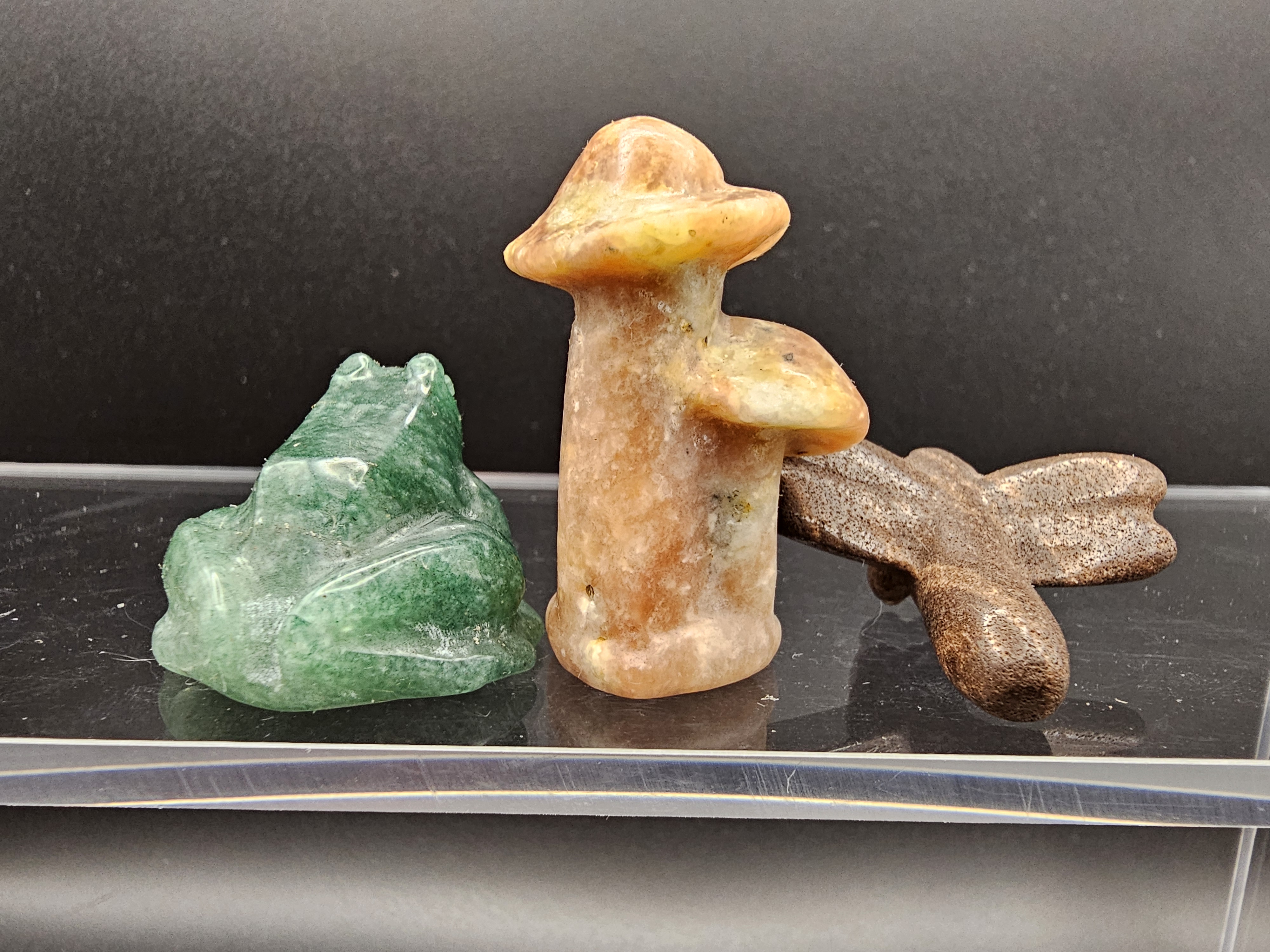 The crystal garden trio