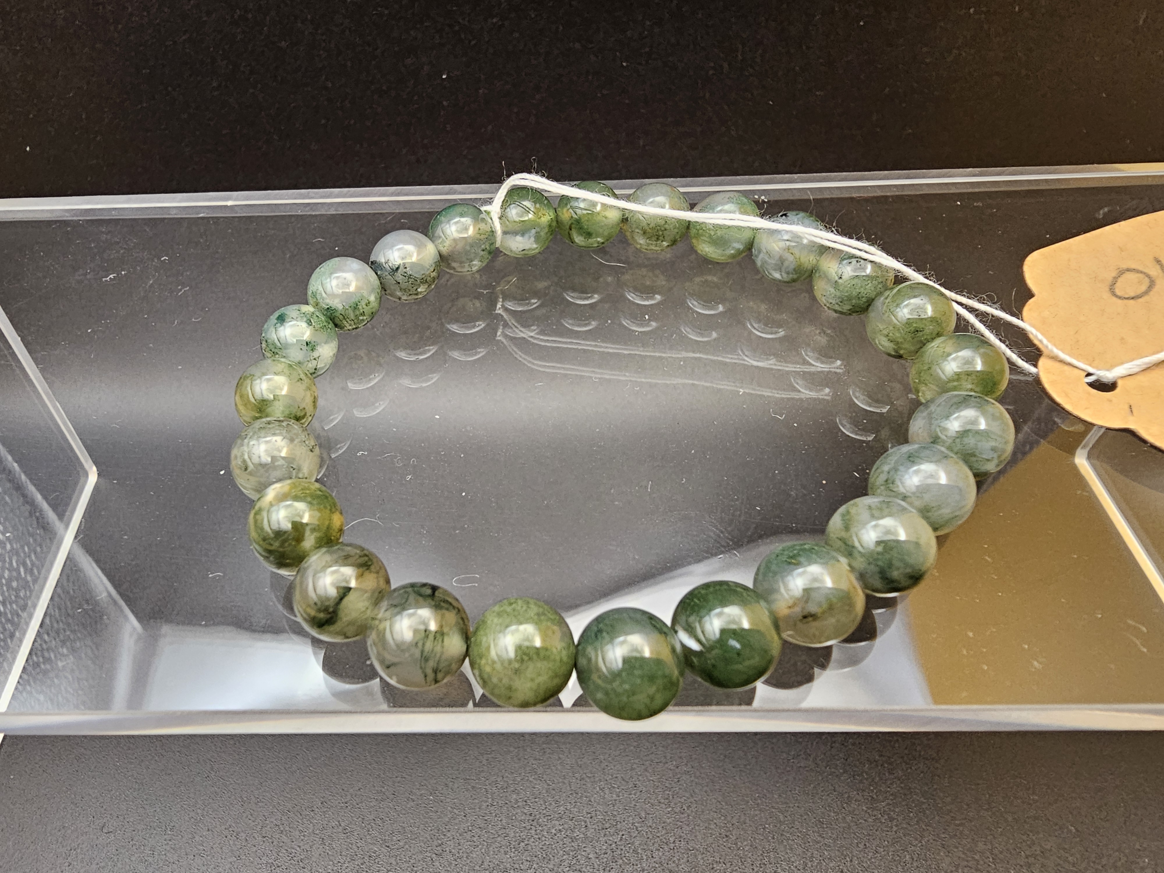 Super Mossy agate bracelet