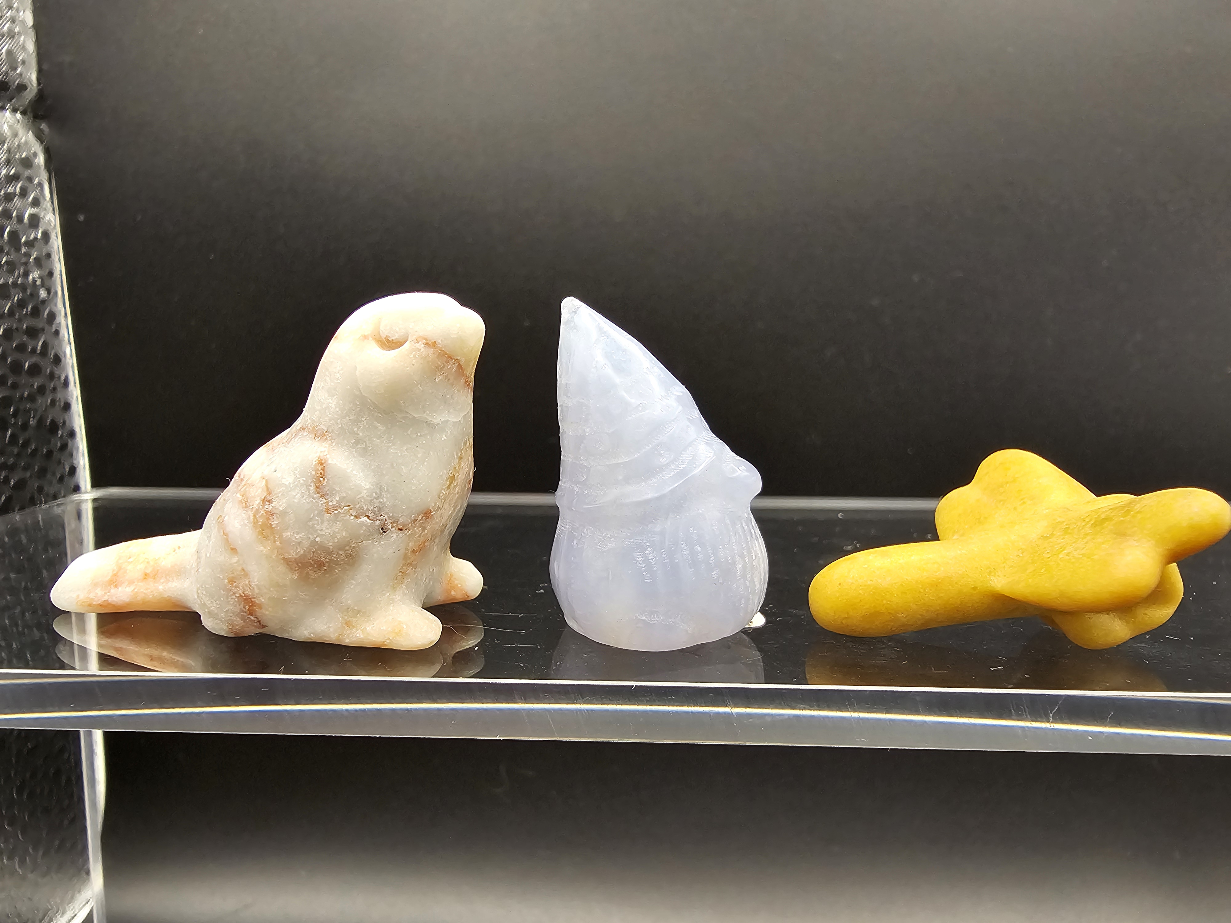 Blue Lace Gnome Garden friends set