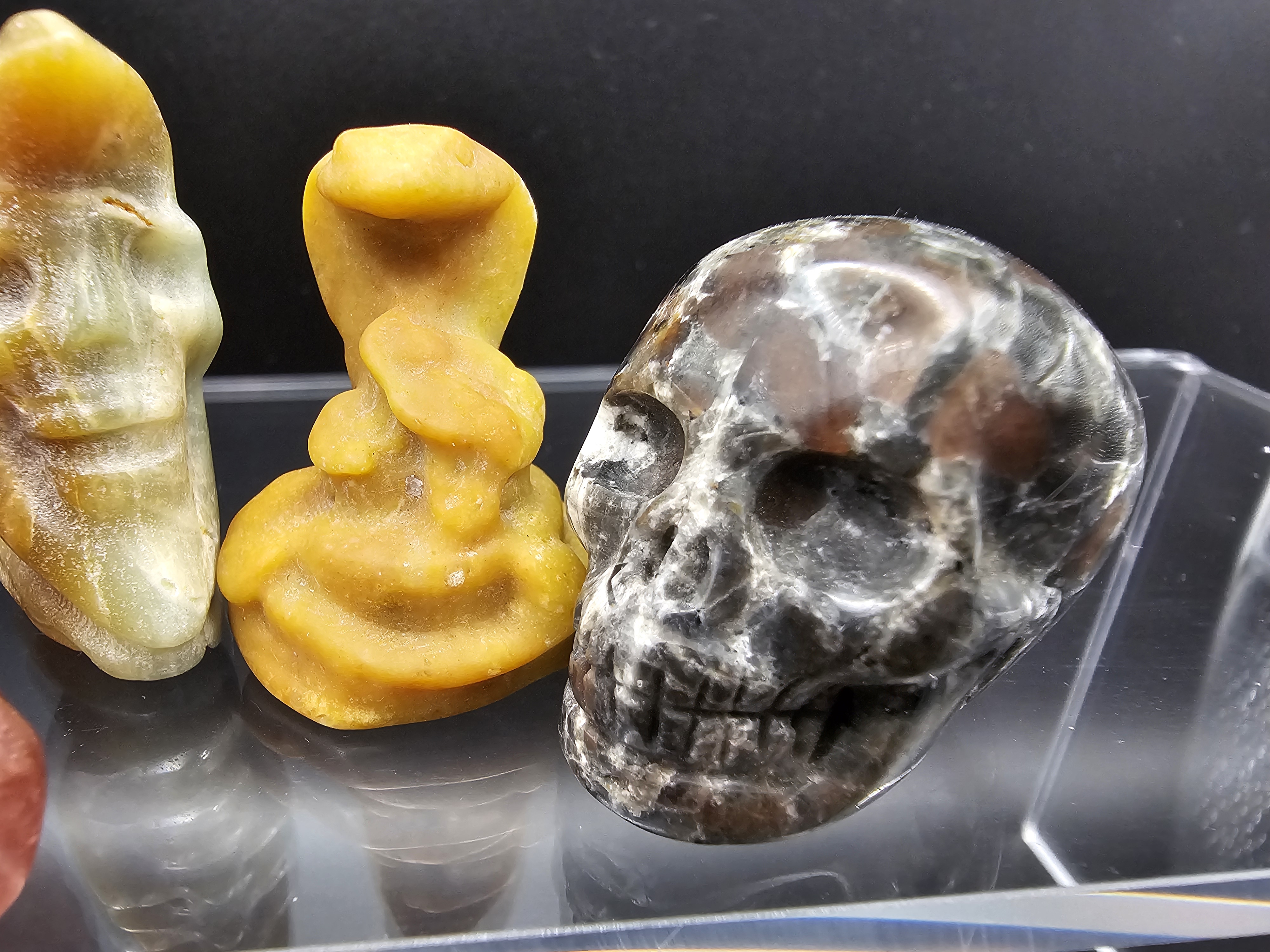 Halloween set or just love skulls, dragons and snakes?