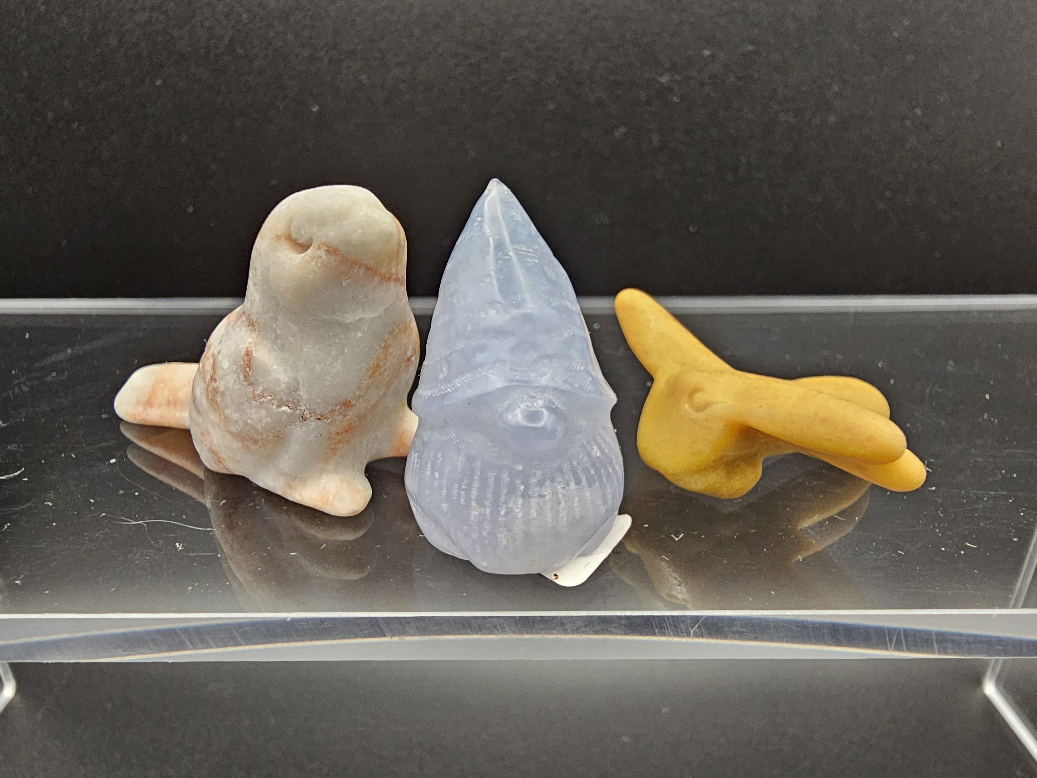 Blue Lace Gnome Garden friends set