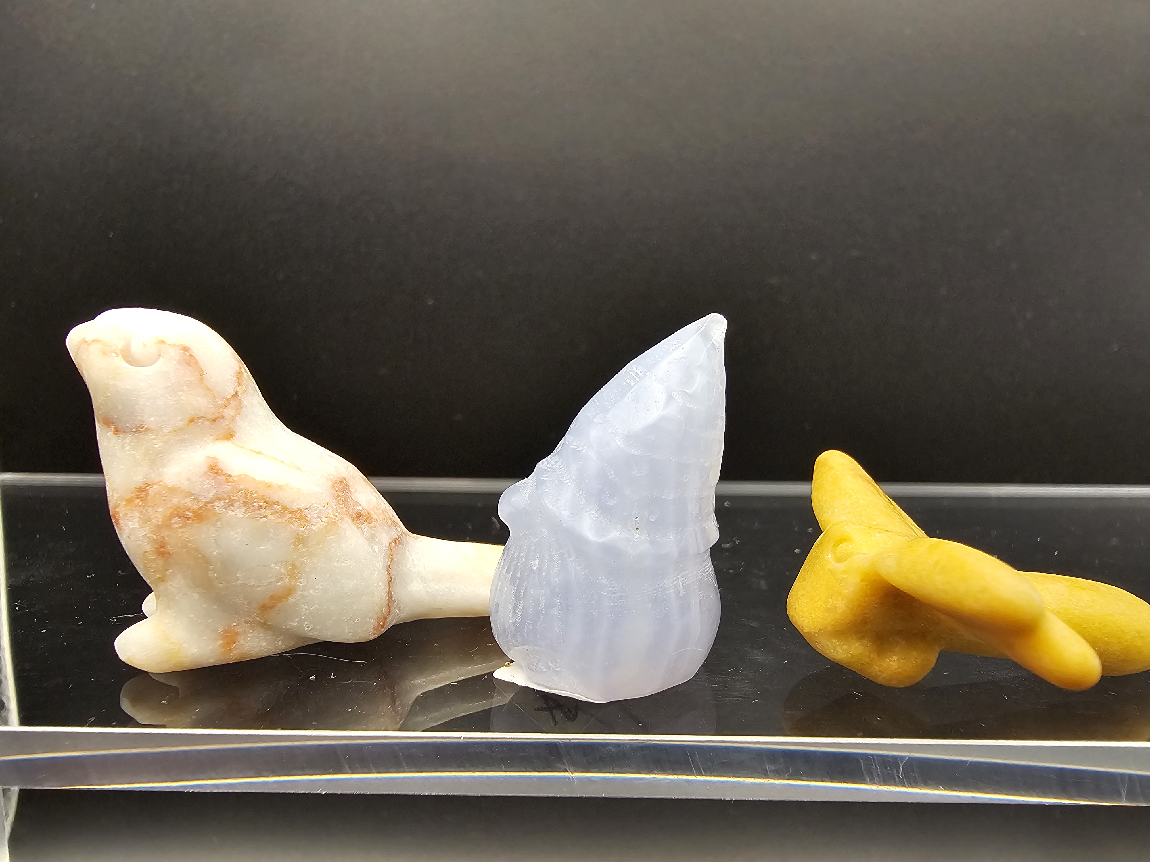 Blue Lace Gnome Garden friends set