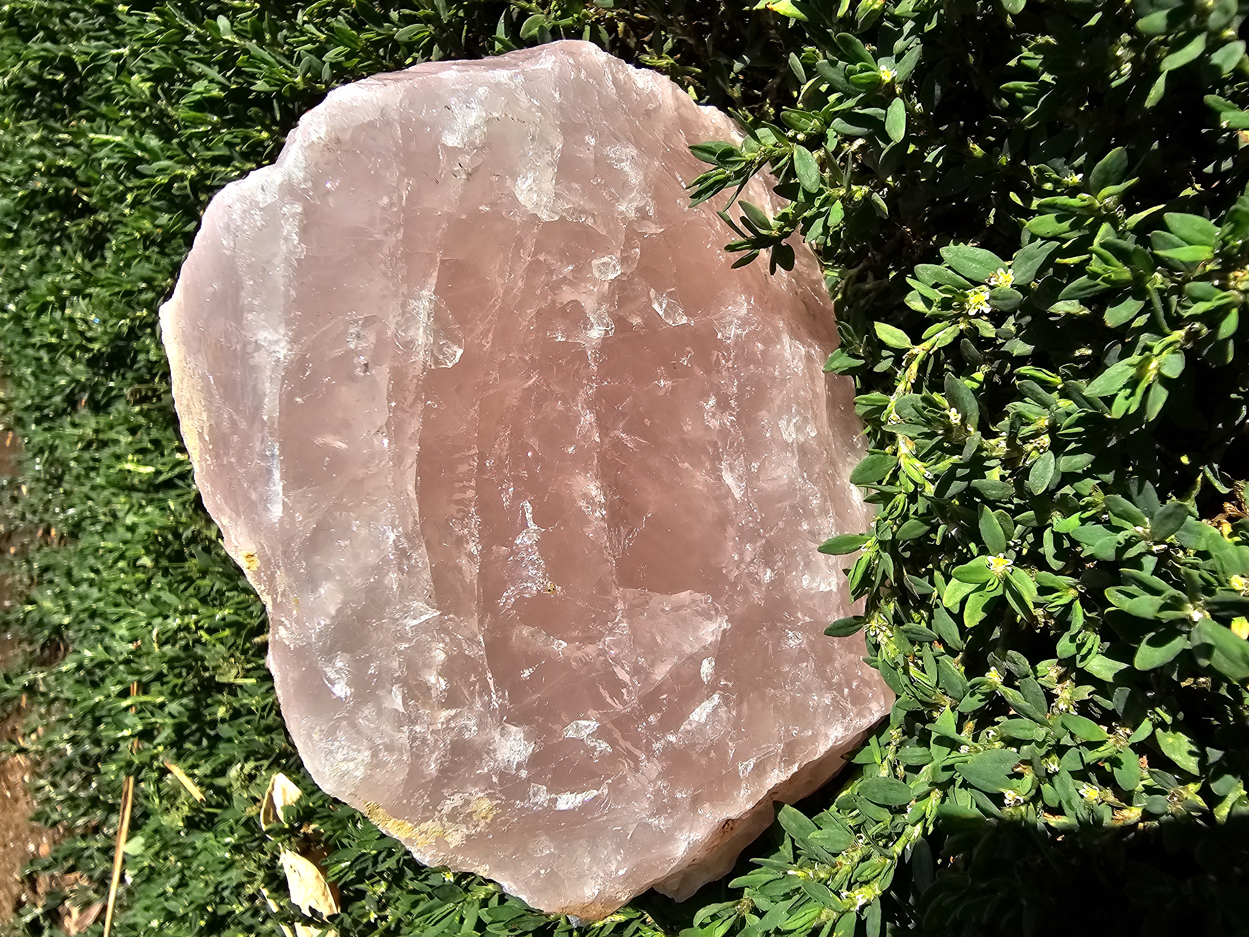 Stunning Pink Raw Rose Quartz Crystal