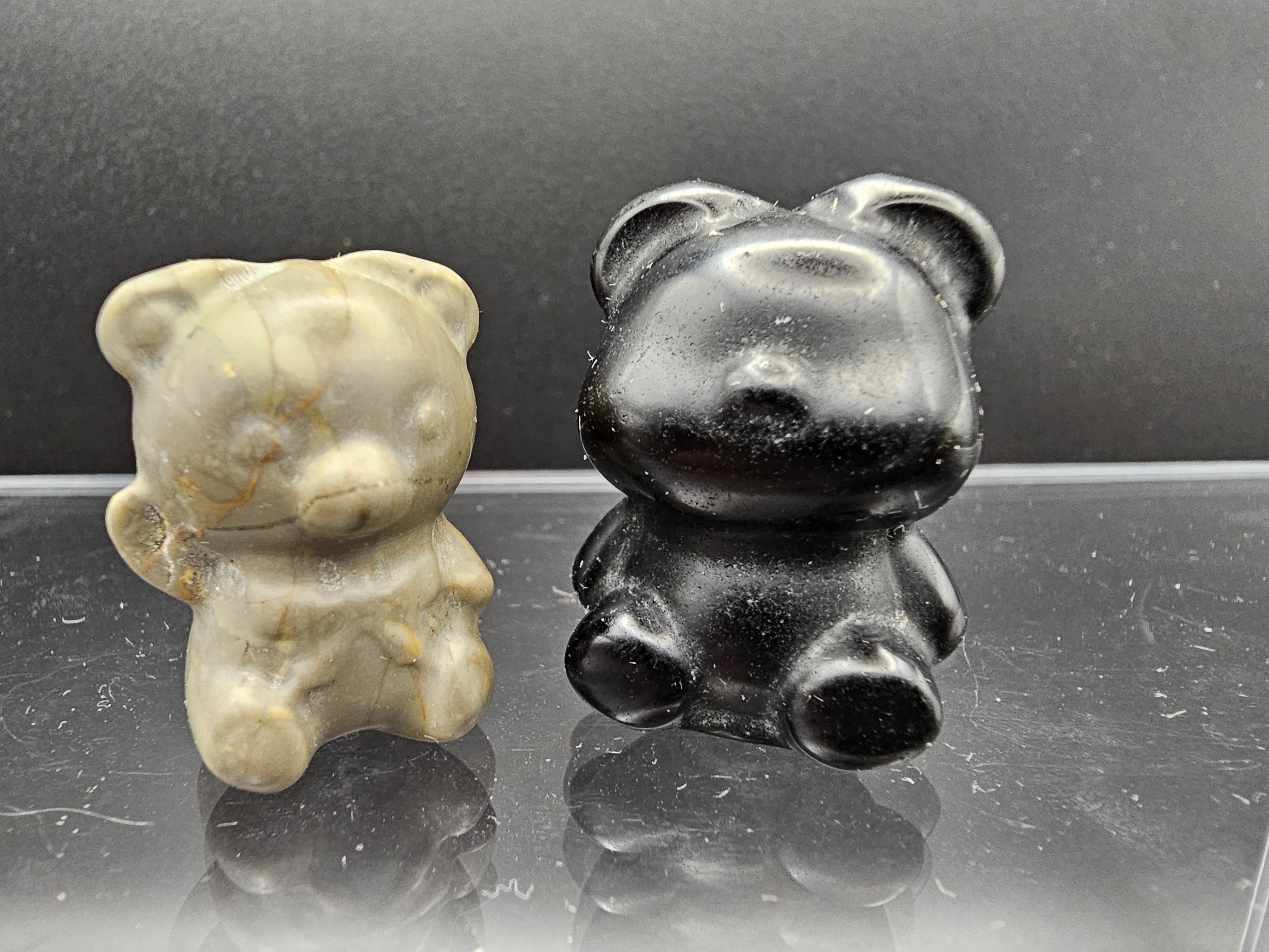 Crystal Teddy Bears.
