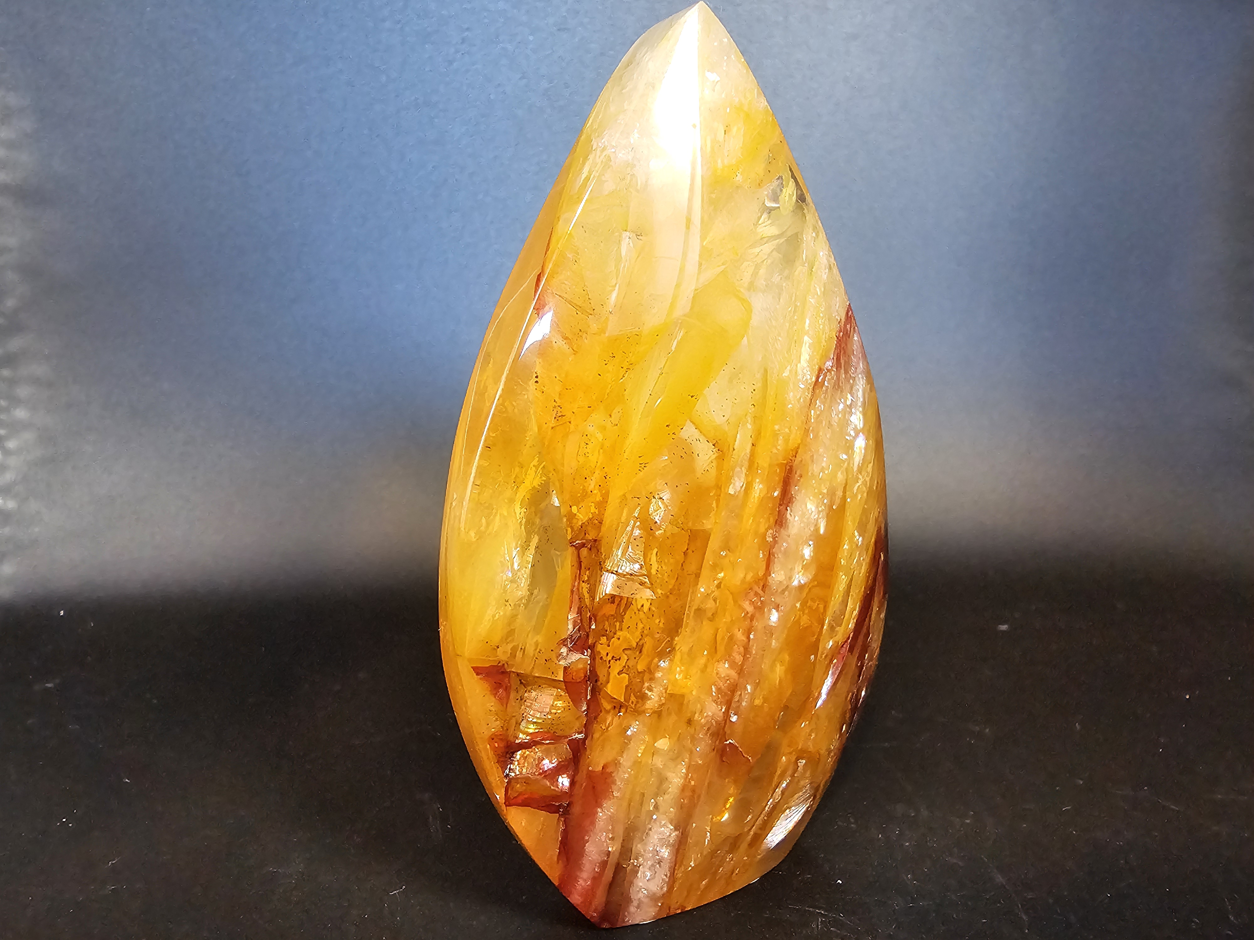 Golden Healer Teardrop Freeform With TONS of Flash!