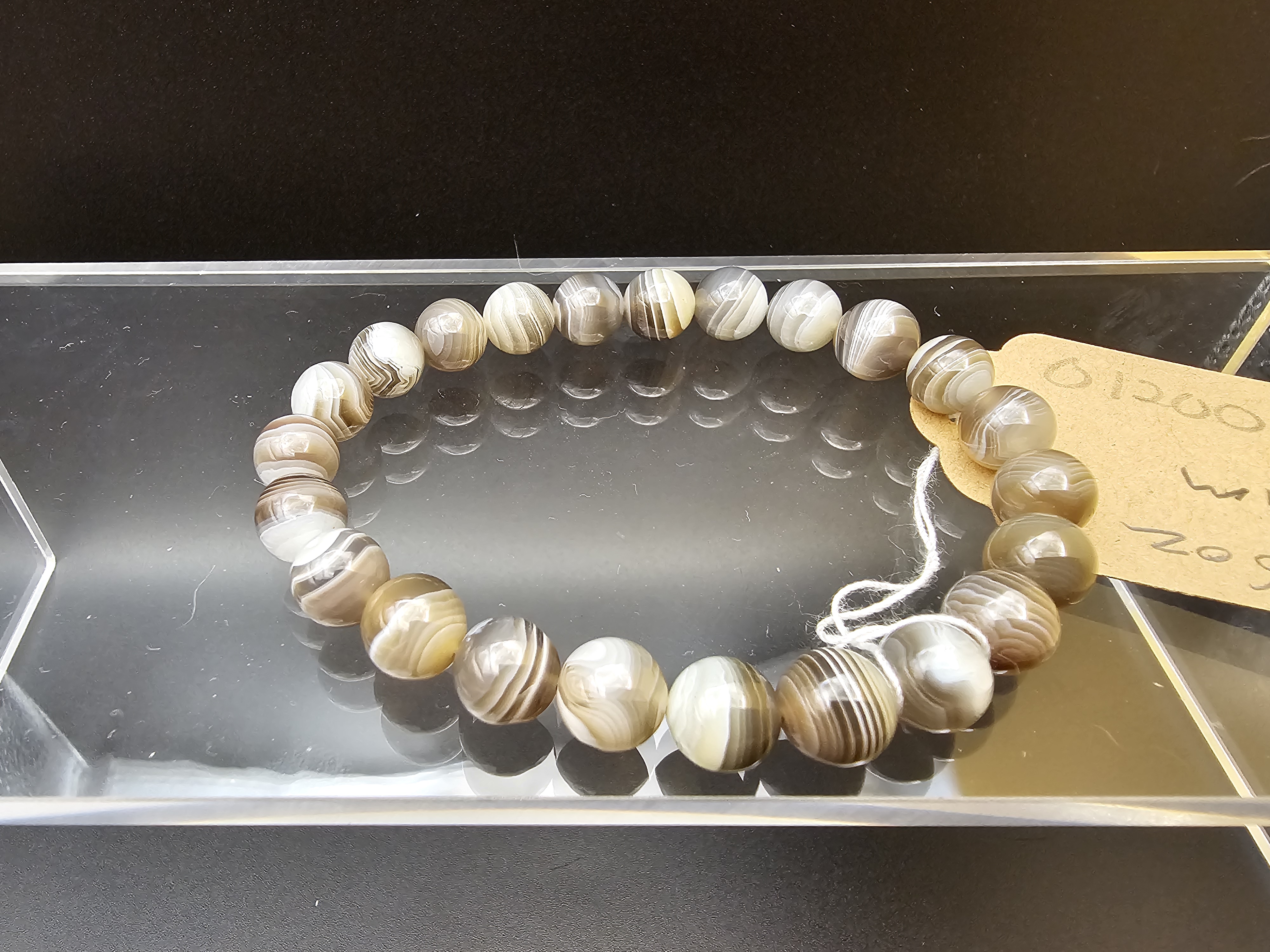 Botswana agate as the best banding of any crystal Jewlery! 