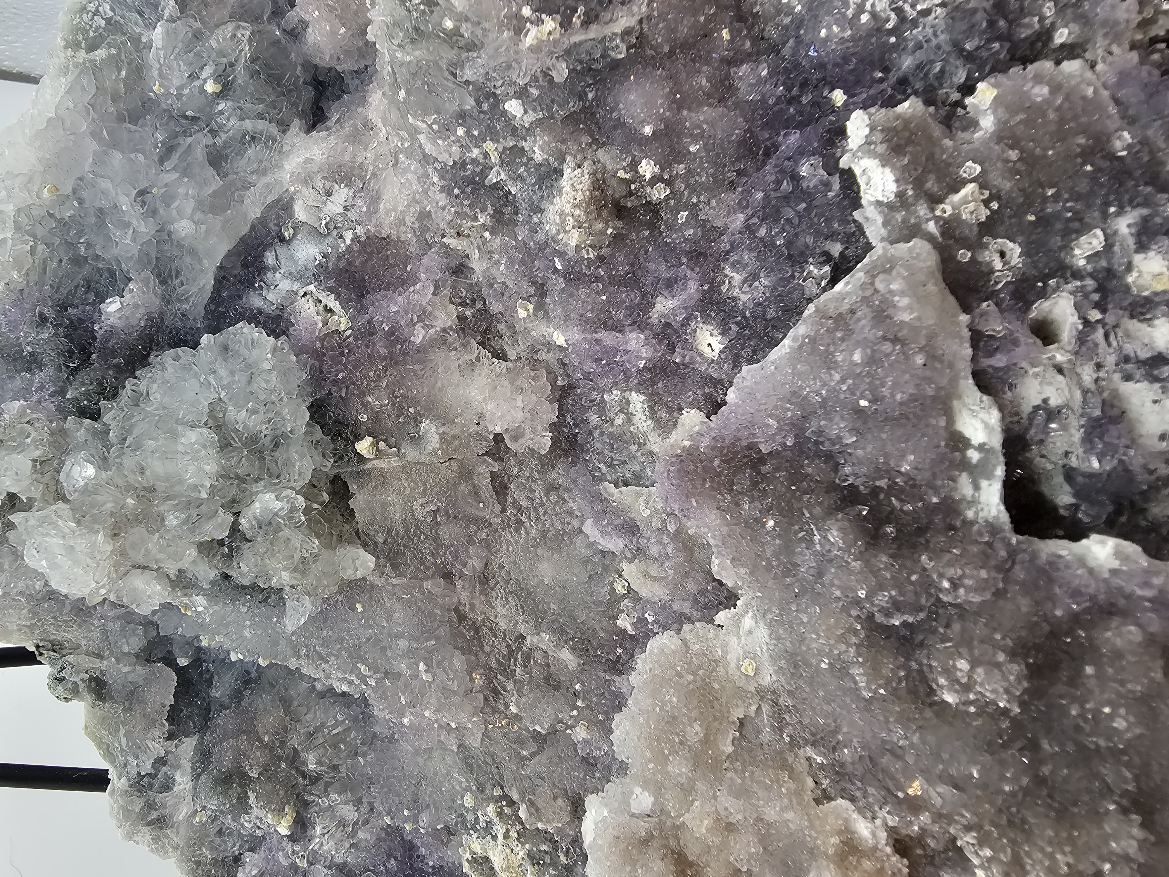 Museum Quality Raw Moss Agate Amethyst Zeolite Specimen  