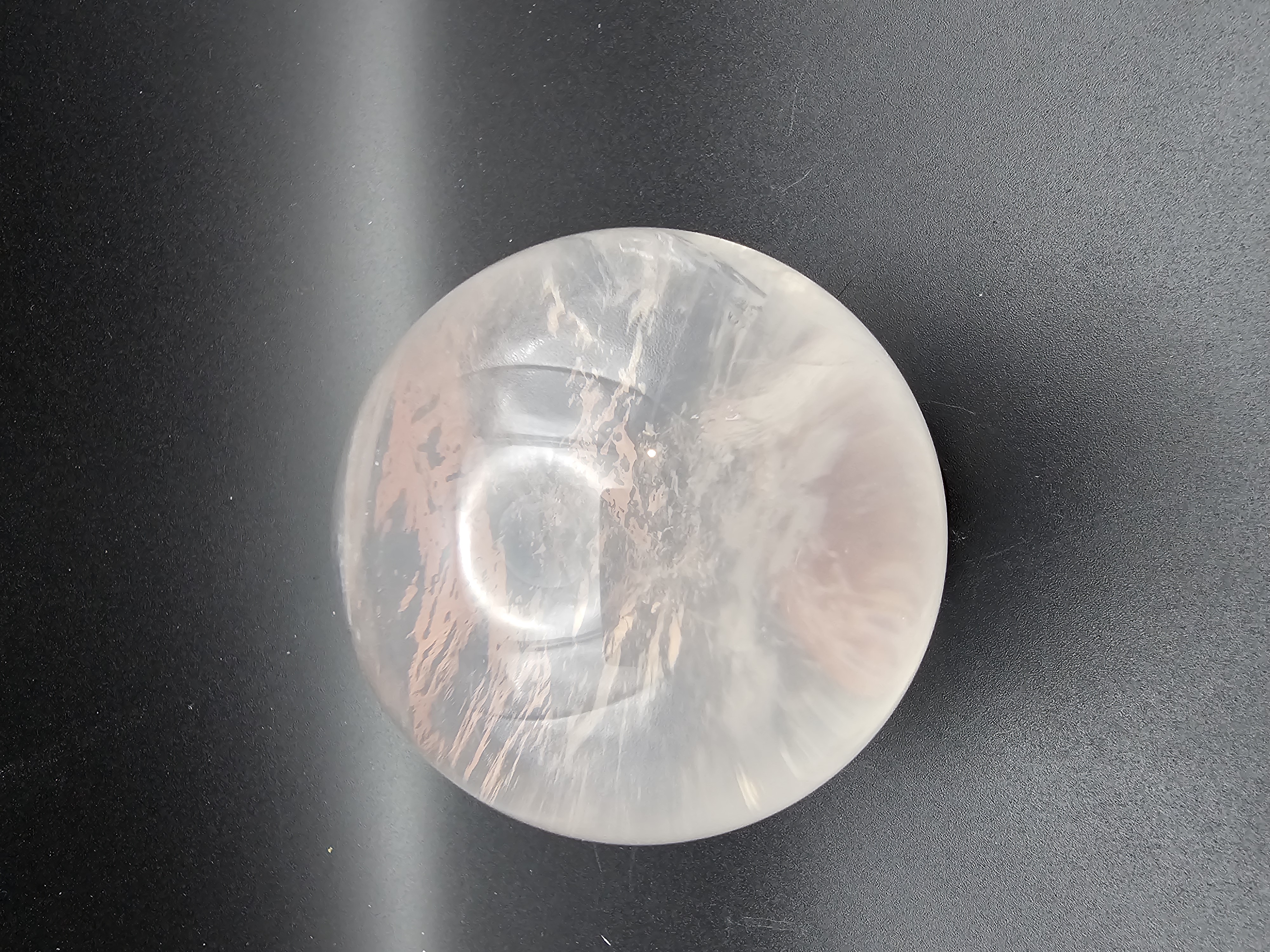 Rare Blue Fog Girasol Quartz Sphere 