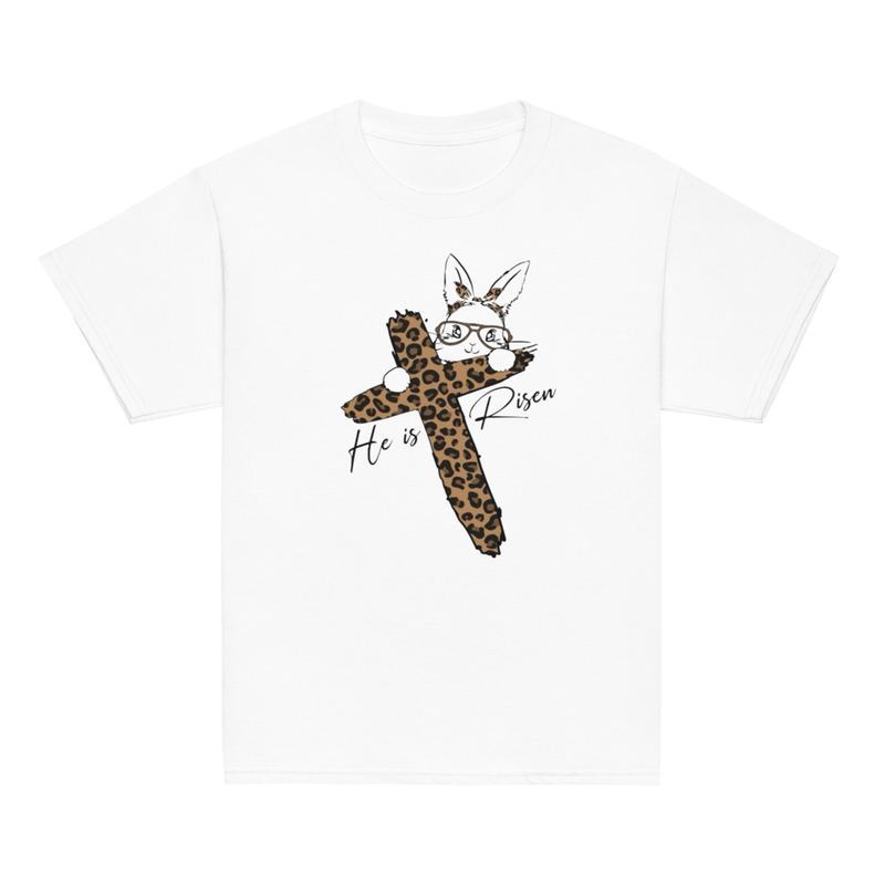 He is Risen Bunny Youth classic tee