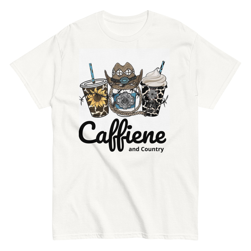 Caffiene and Country T Shirt 