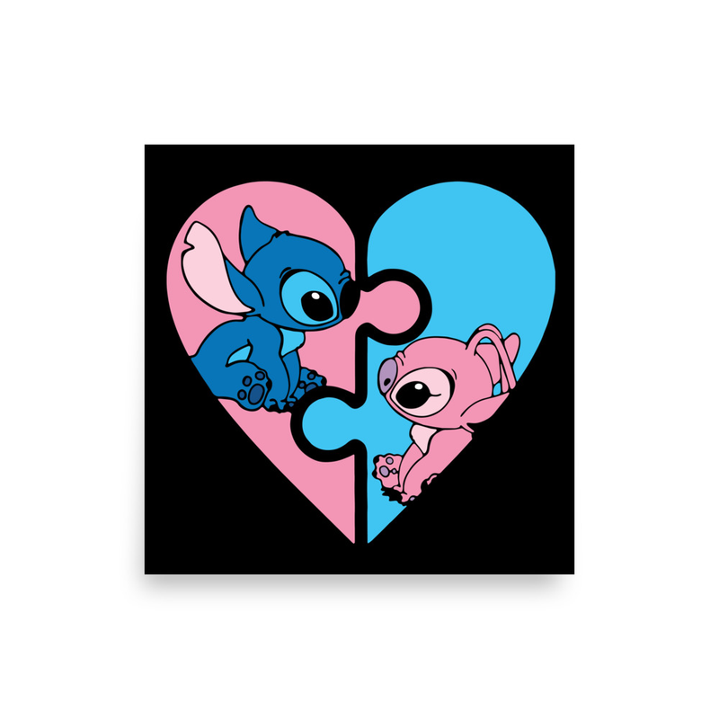 Stitch and Angel Decor 