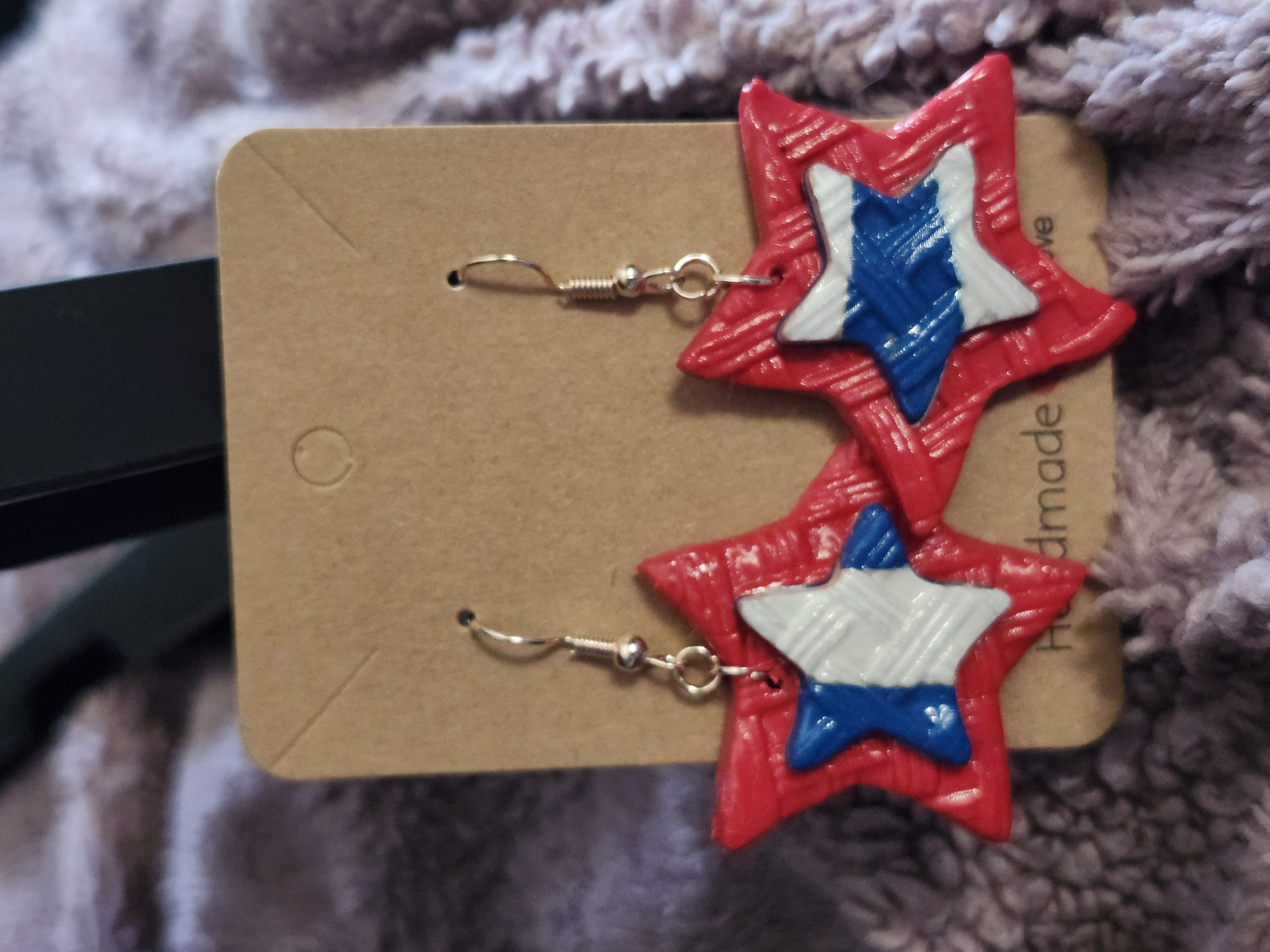 Patriotic Star Earrings