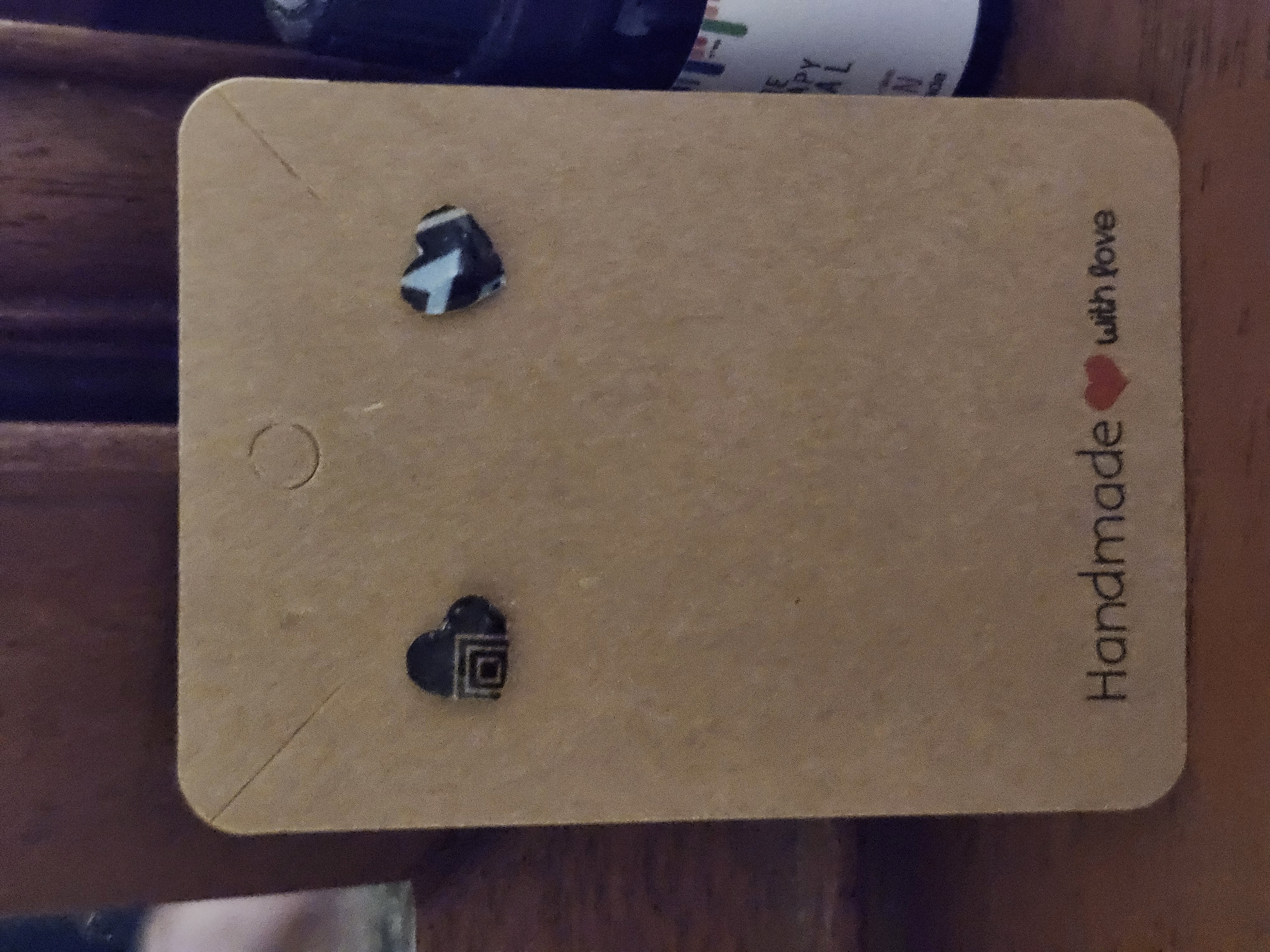 Handmade Heart-shaped Earrings