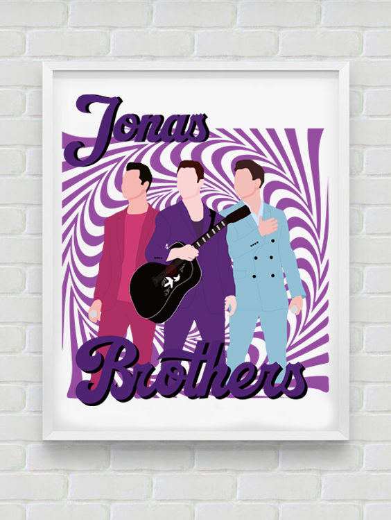 Quadro Jonas Brothes