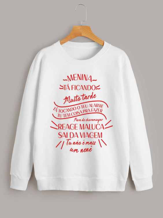 Principalmente me sinto arrasada 