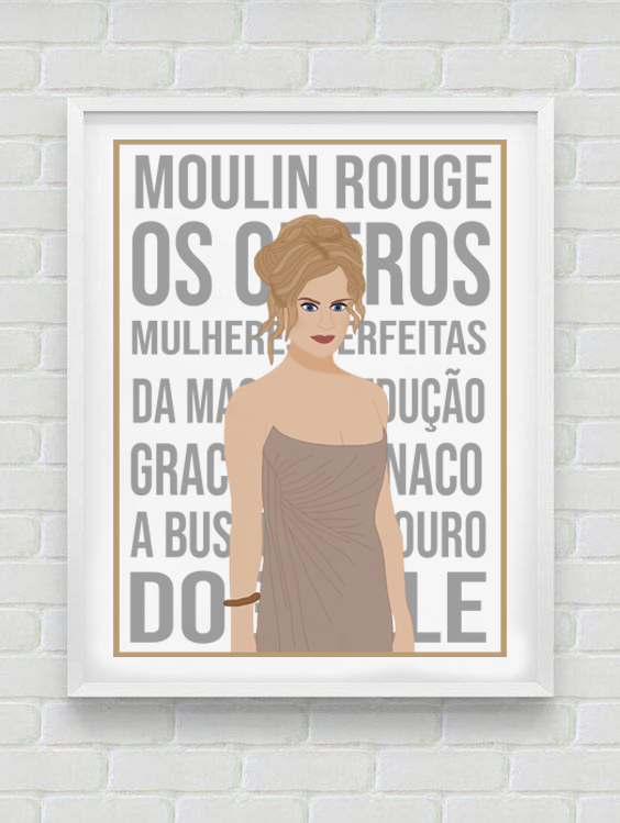 Quadro Nicole Kidman