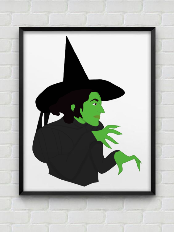 Quadro Bruxa Má
