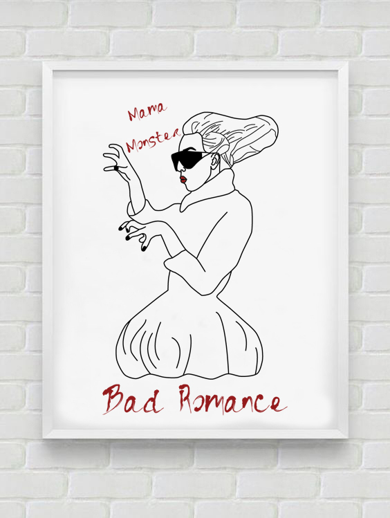 Quadro Bad Romance