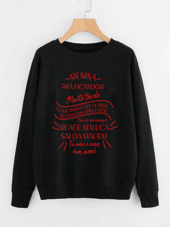 Principalmente me sinto arrasada 