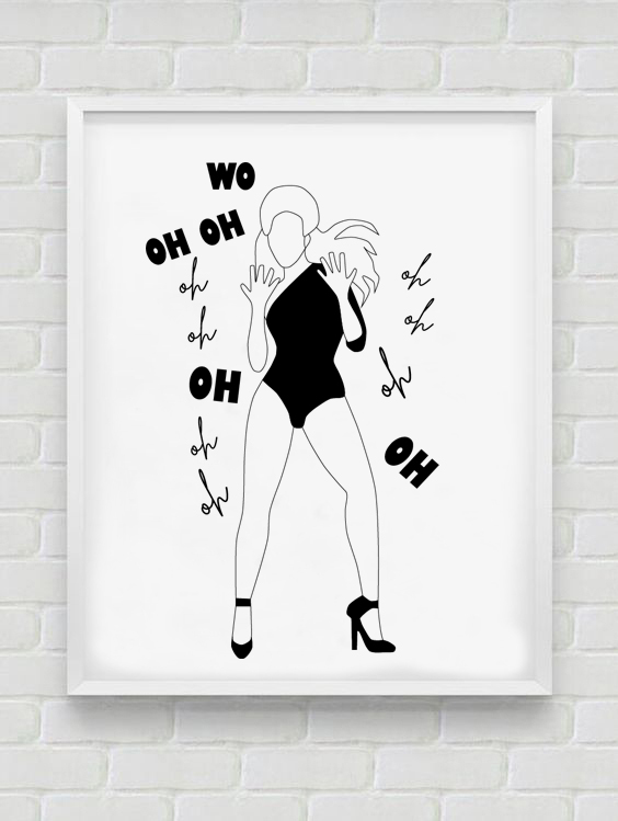 Quadro Single Ladies