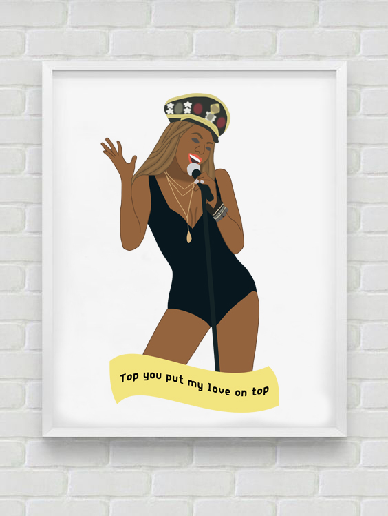 Quadro Love on Top