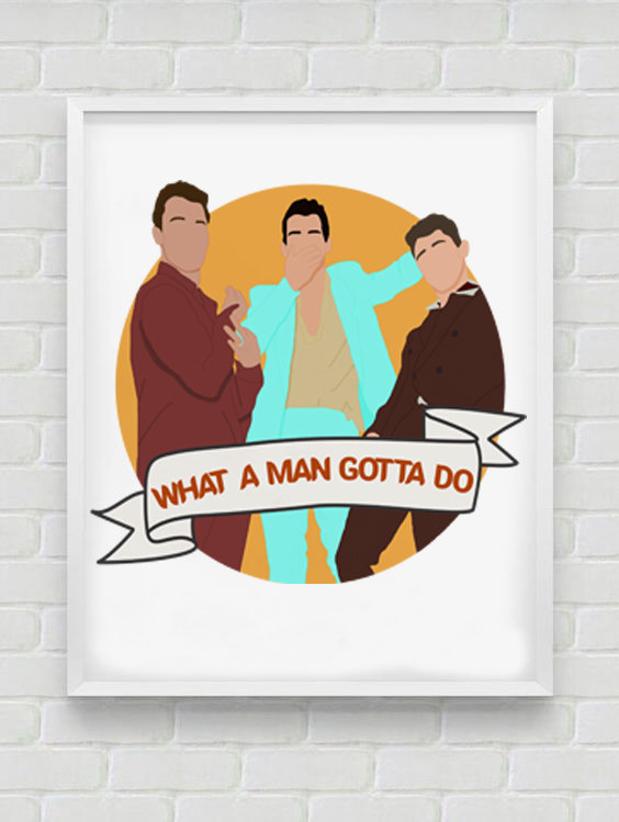 Quadro What Man Gotta Do