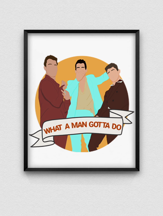 Quadro What Man Gotta Do