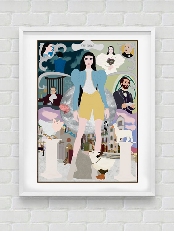 Quadro Pobres Criaturas