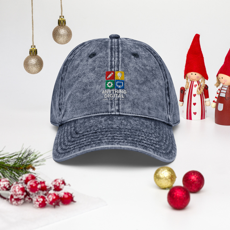 Anything Digital Vintage Cotton Twill Cap